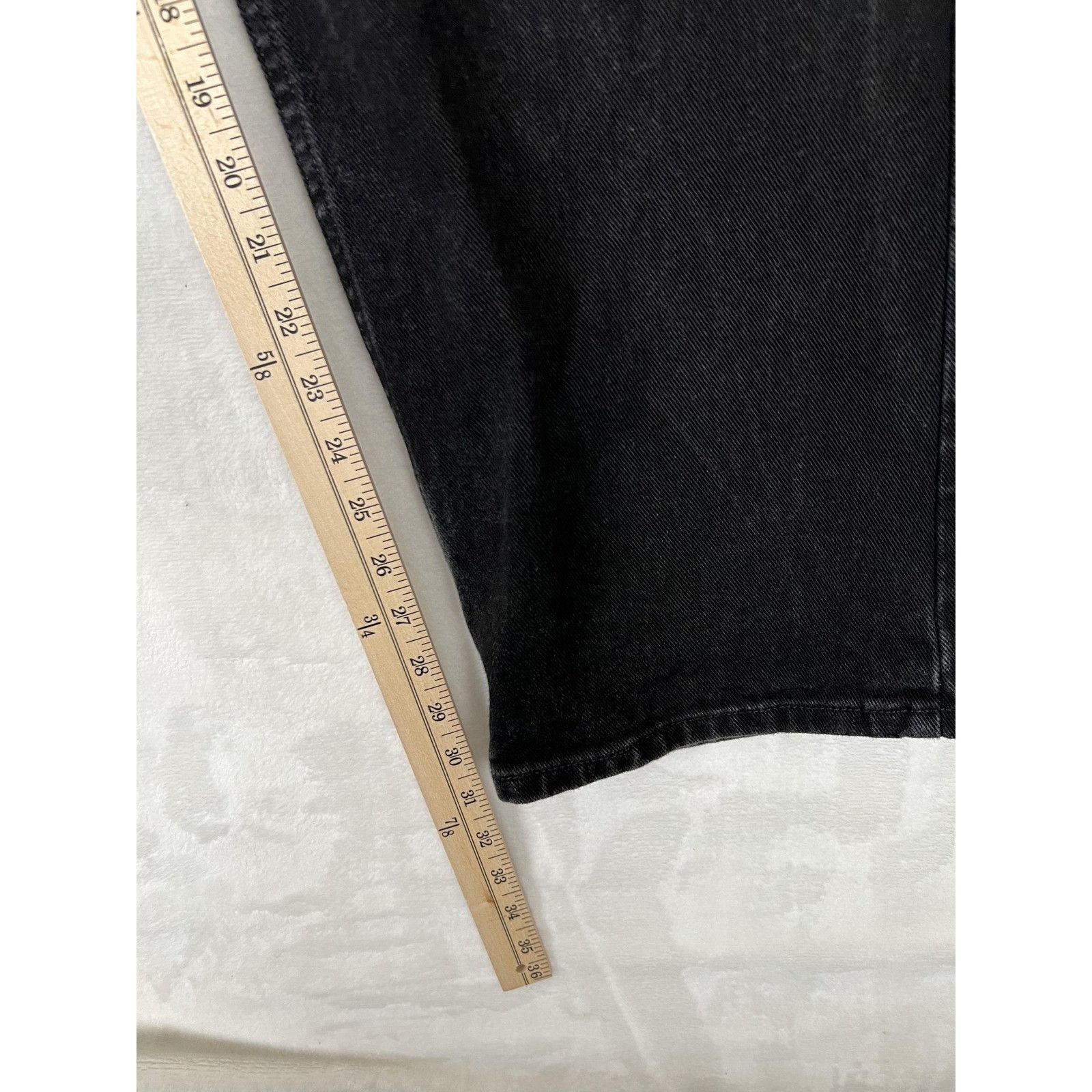 Lee Vintage Lee Jeans Mens 42x30 Black Relaxed Fit Straight Leg Size US 42 / EU 58 - 4 Thumbnail