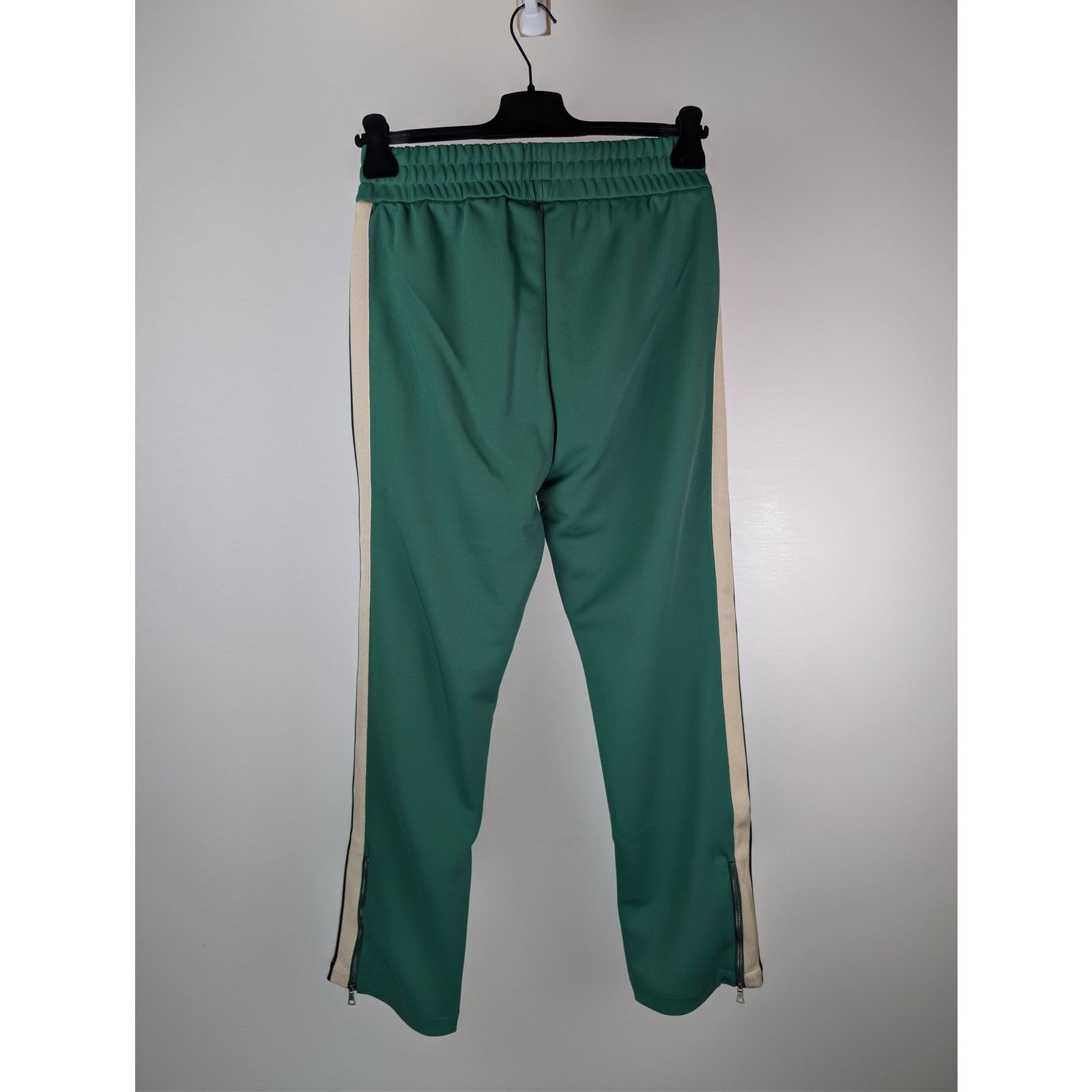 Palm Angels o1rshd1 Classic Logo Track Pants in Forest Green Size US 38 / EU 54 - 9 Thumbnail