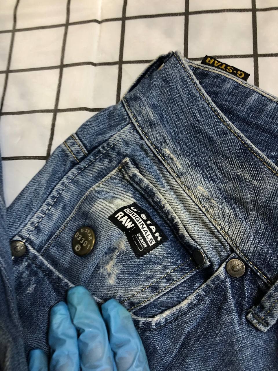 G-Star G star RAW tarred embro cargo jeans denim Size US 30 / EU 46 - 12 Thumbnail