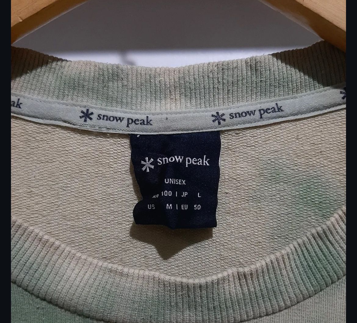 Snow Peak 2000s Snow Peak Tie Dye Tactical Pocker Sweatshirt Size US L / EU 52-54 / 3 - 5 Thumbnail
