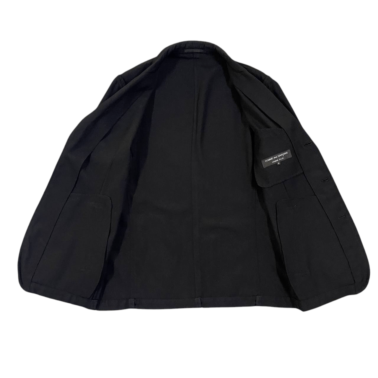 Comme des Garcons Homme Plus Vintage 90's Comme des Garcons Homme Plus Wool Jacket Size US M / EU 48-50 / 2 - 7 Thumbnail