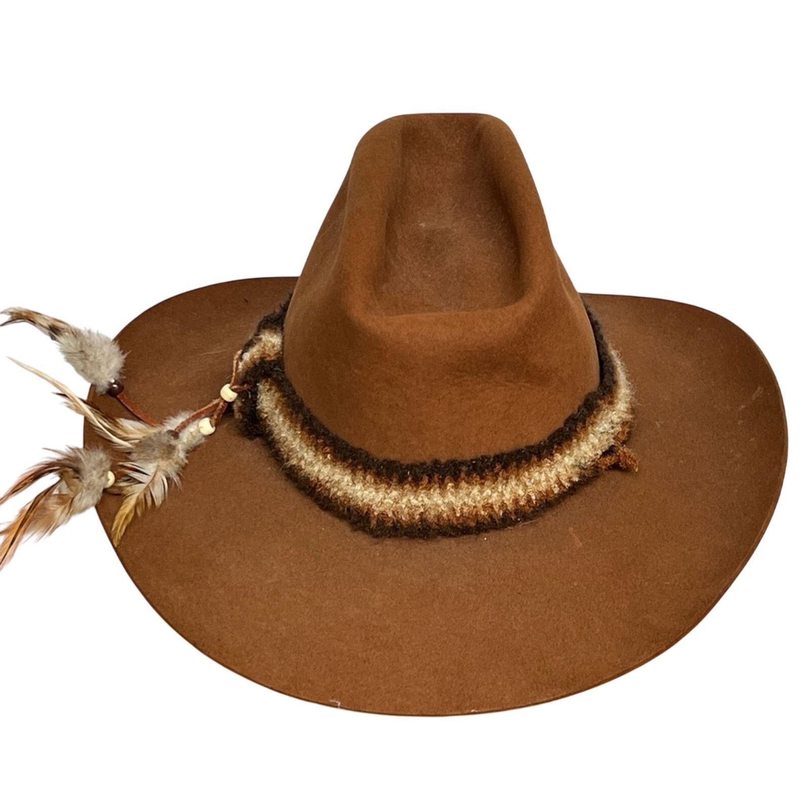 Stetson Resistol Stagecoach Self Conforming Cowboy Western Hat 7 3/8 Size ONE SIZE - 5 Thumbnail