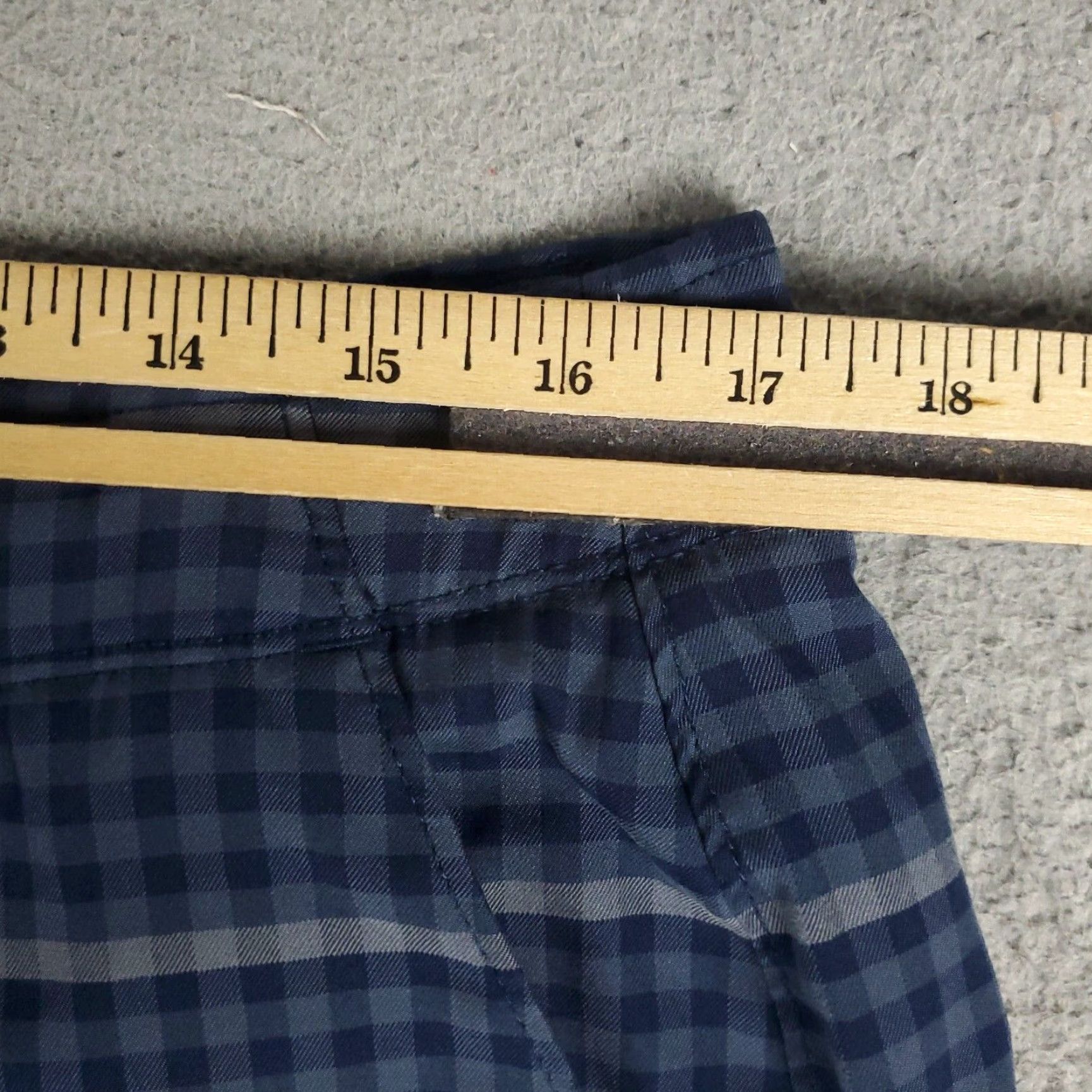 Under Armour Under Armour Mens Shorts Size 36 36 Blue Plaid Casual Flat Front Chino Shorts Under Armour Size 36 Blue Plaid Casual Front Chino Mens Shorts Size US 36 / EU 52 - 5 Thumbnail