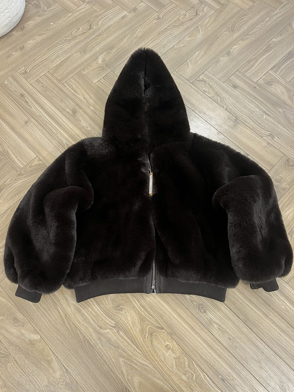SKIMS BRAND MEW SKIMS FUX FUR ZIP UP JACKET SIZE XL Size XL / US 12-14 / IT 48-50 - 2 Thumbnail