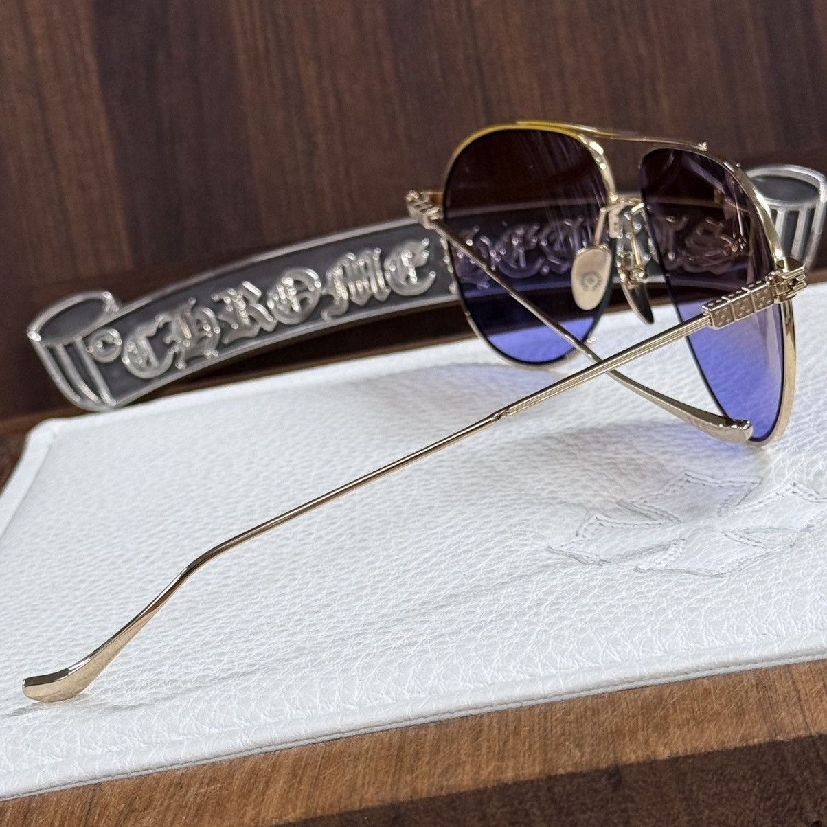 Chrome Hearts Chrome Hearts STEPPIN’ BLU II 1/1 Sunglasses Size ONE SIZE - 8 Thumbnail