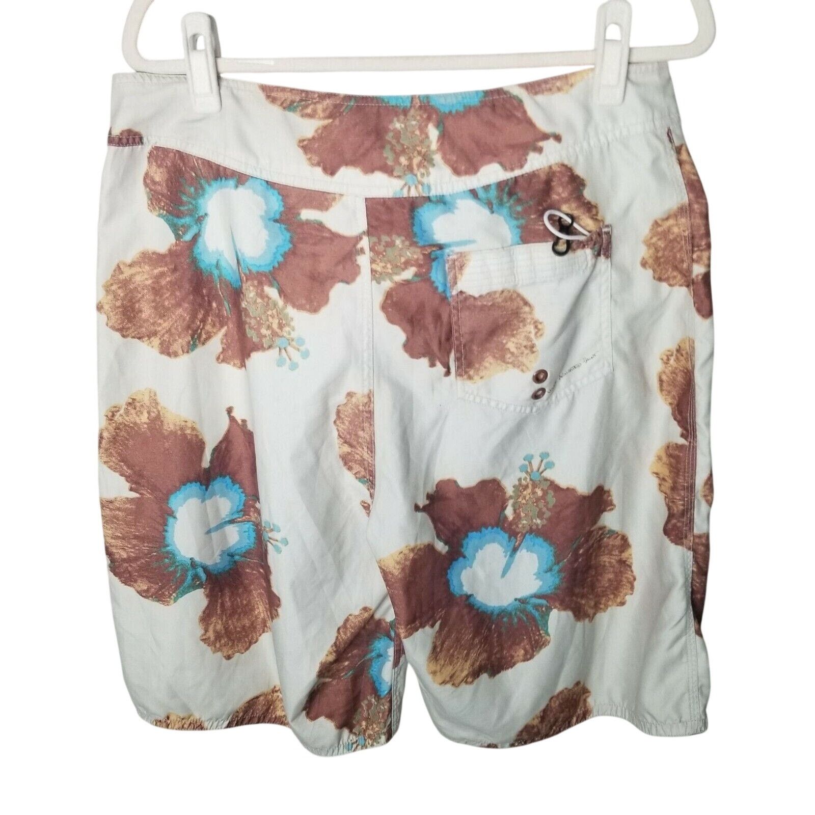 BKE BKE Mens Floral Swim Trunks Board Shorts Size 34 Hybrid Size US 34 / EU 50 - 6 Thumbnail