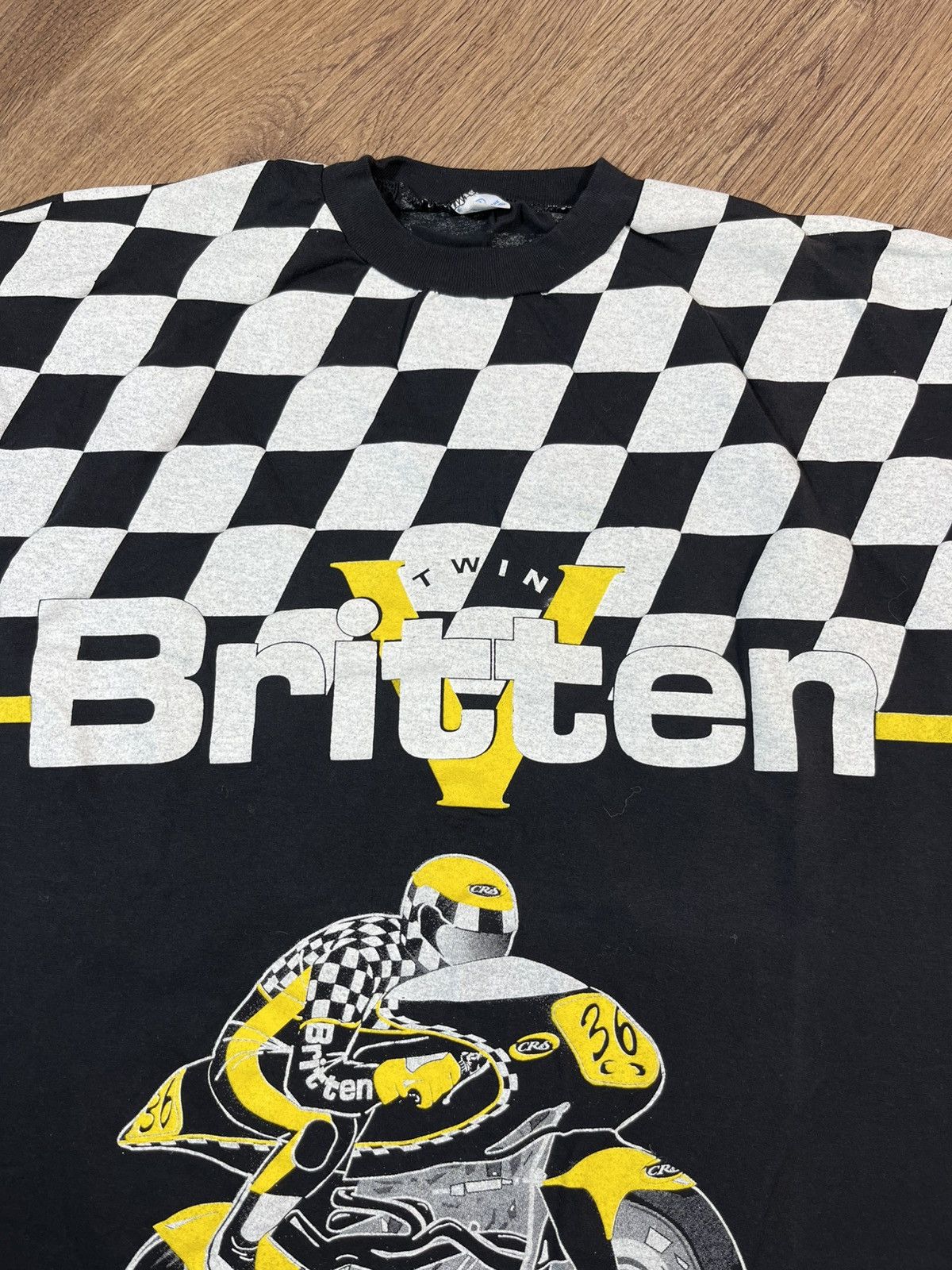 Other Britten Biker T Shirt Size US XL / EU 56 / 4 - 5 Thumbnail