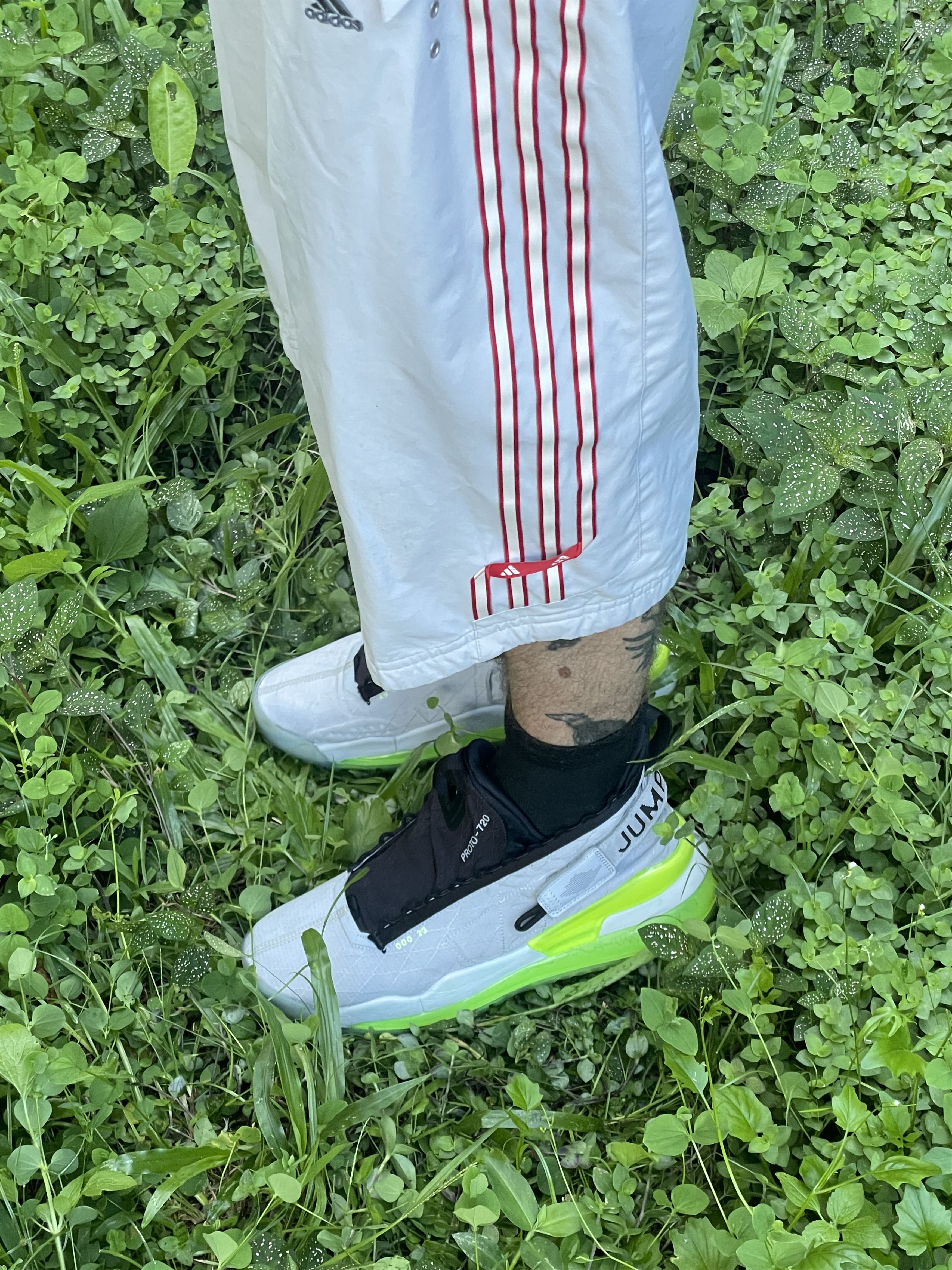 Adidas 1999 Vintage 3/4 Trackpants Size US 30 / EU 46 - 1 Thumbnail