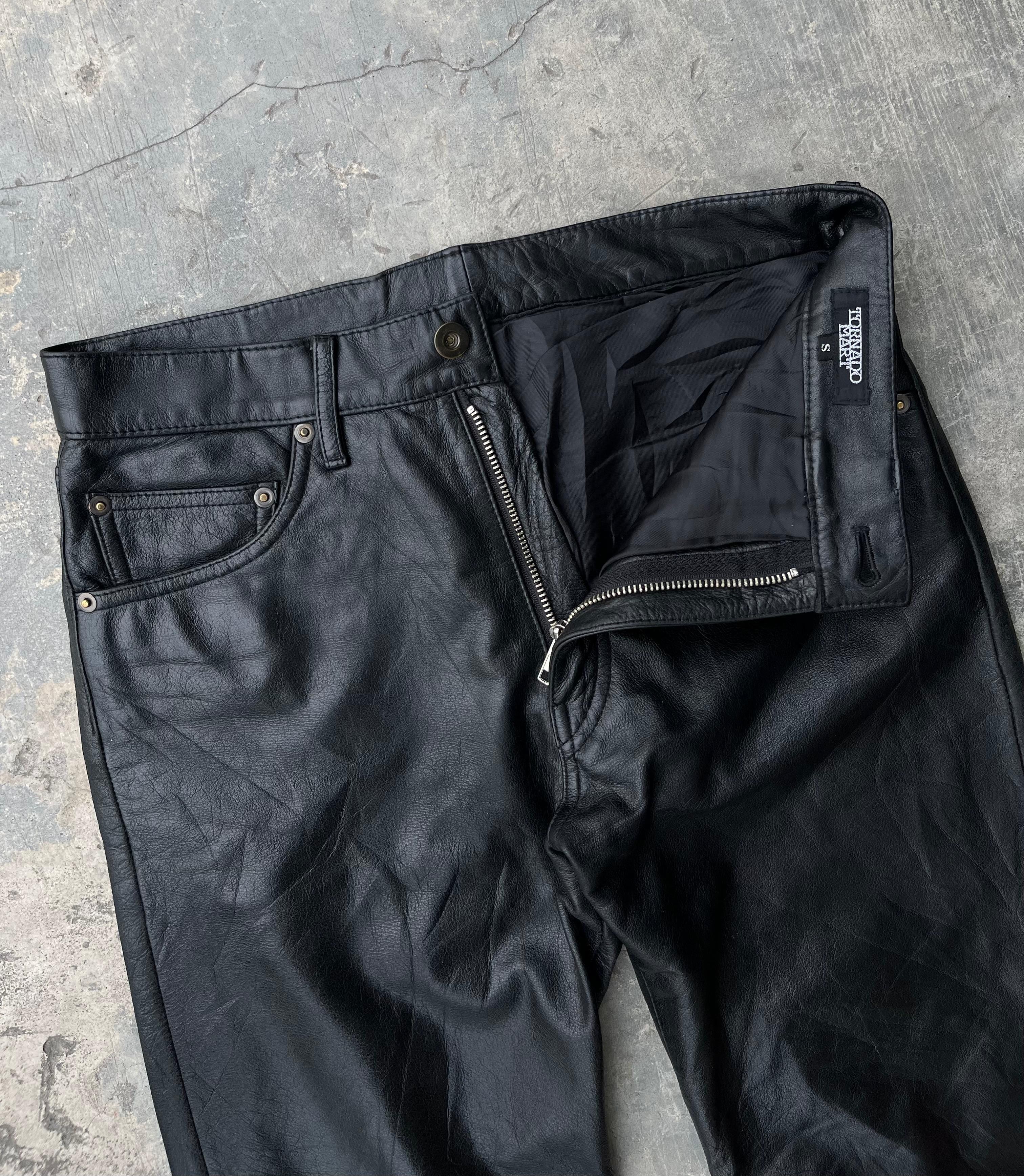 Tornado Mart Tornado Mart Leather Pants Size US 29 - 6 Thumbnail