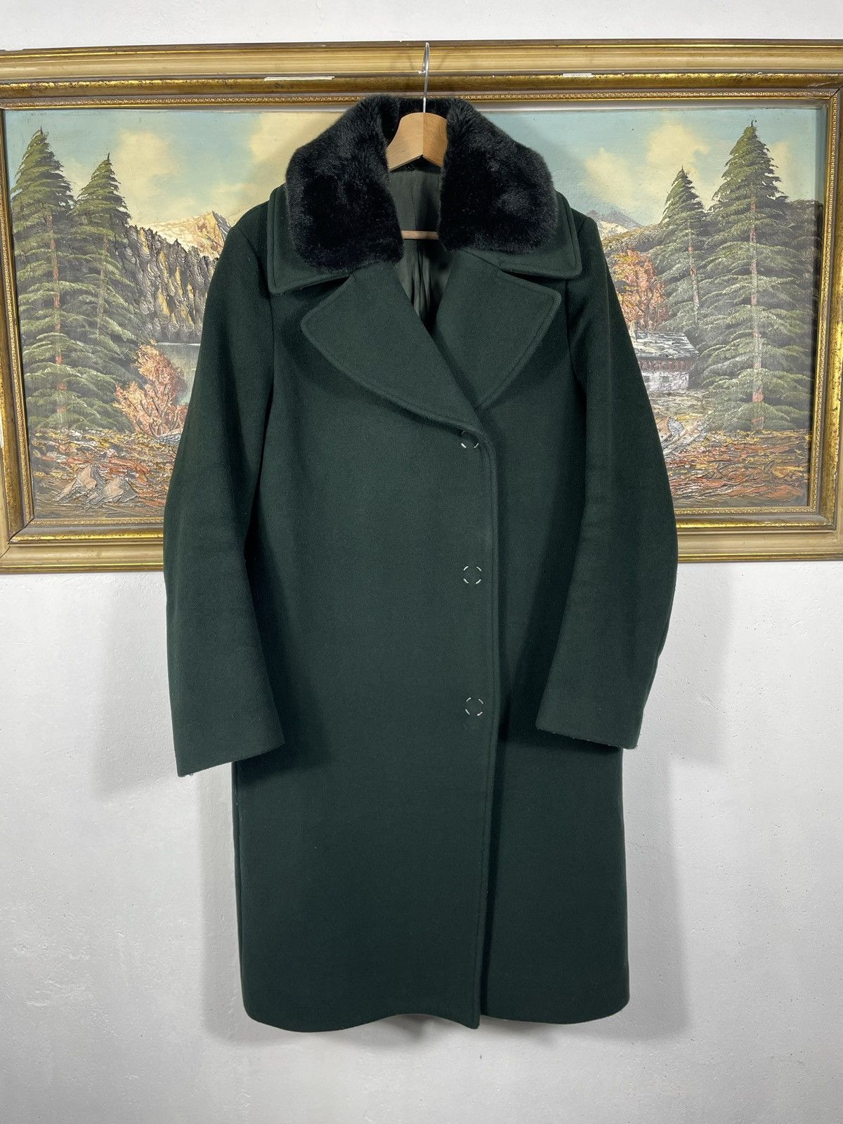 Acne Studios × Designer Acne Studios Wool Button Ups Coat Winter Warm Designer Size S / US 4 / IT 40 - 1 Thumbnail