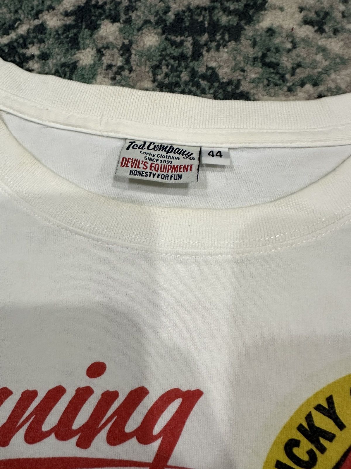 Buzz Rickson's × Tedman Vintage Ted-Company Tedman U.S Airforce White T shirt Medium Size US M / EU 48-50 / 2 - 5 Thumbnail