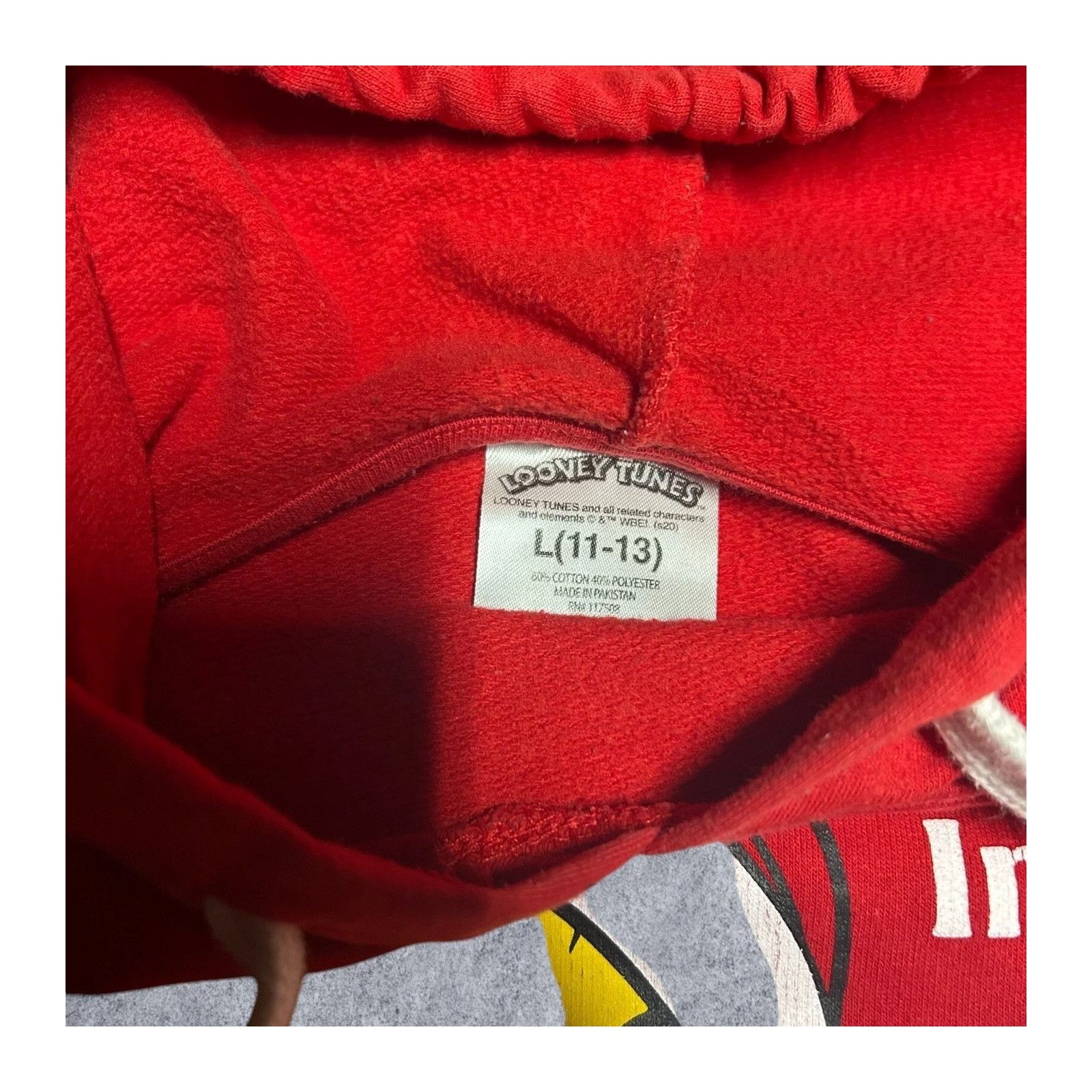 Vintage Vintage Looney Tunes Tweety Bird Graphic Hoodie Red Women La Size US L / EU 52-54 / 3 - 3 Thumbnail