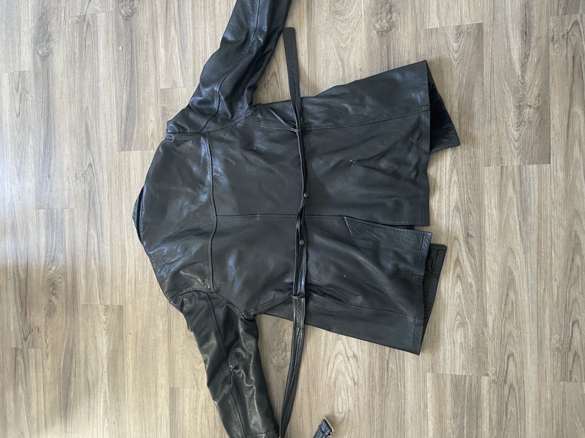 Vintage Vintage Leather Jacket w/Alpaca Fur lining Size US M / EU 48-50 / 2 - 6 Thumbnail