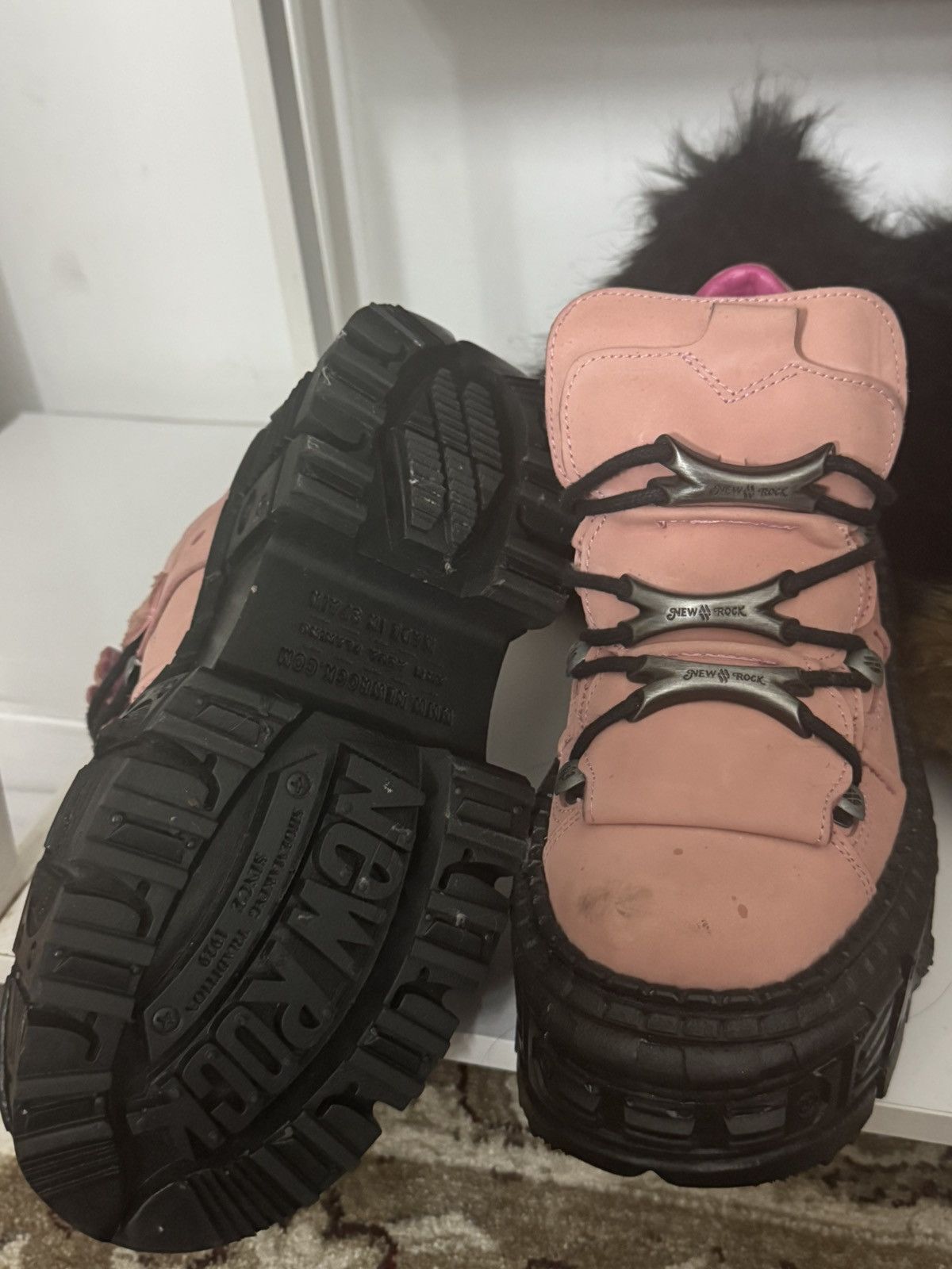 New Rock Pink New Rock Size US 10 / IT 40 - 3 Thumbnail