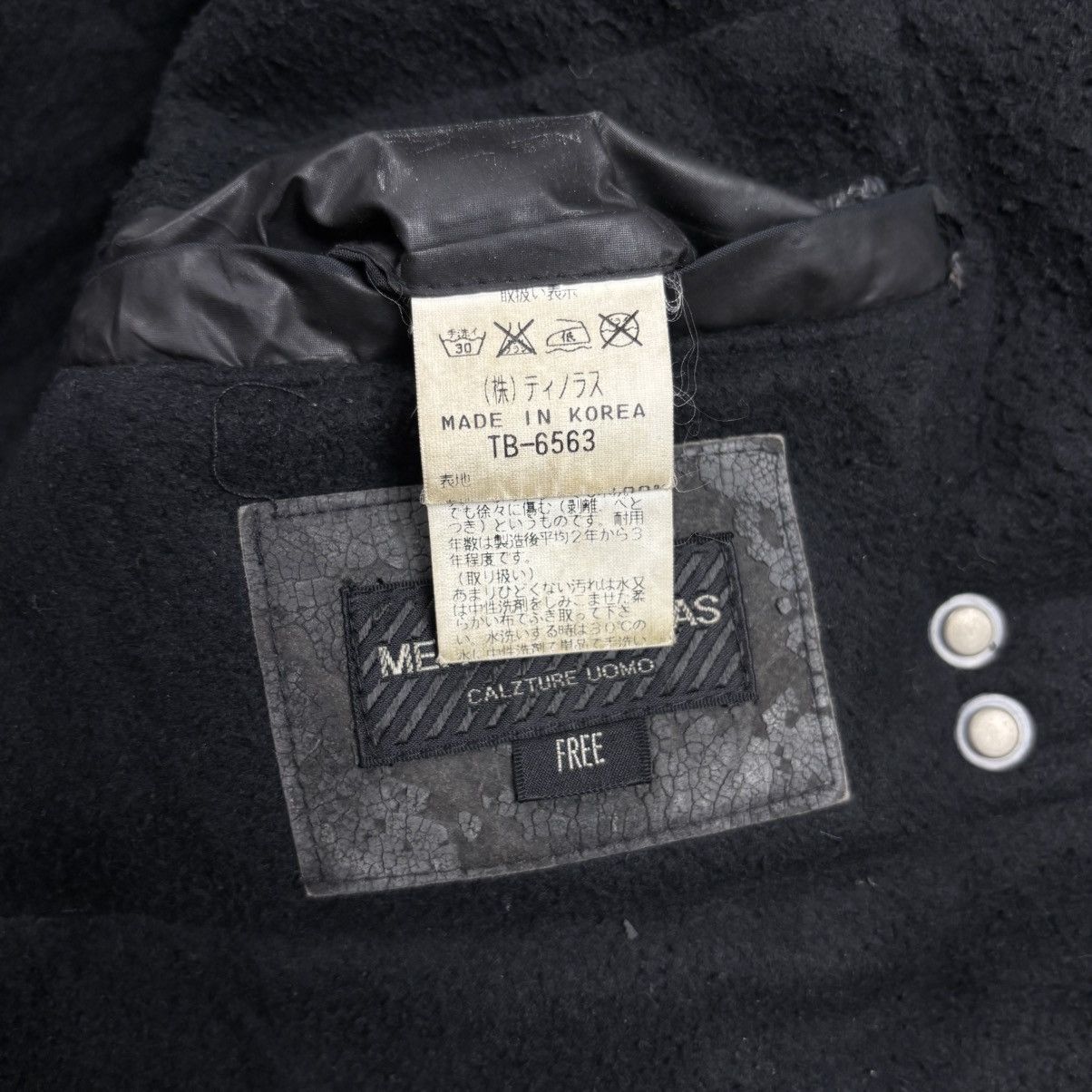 14th Addiction 2000s Men's Tenoras - Vkei Style Buckle Strapped Jacket Size US M / EU 48-50 / 2 - 9 Thumbnail