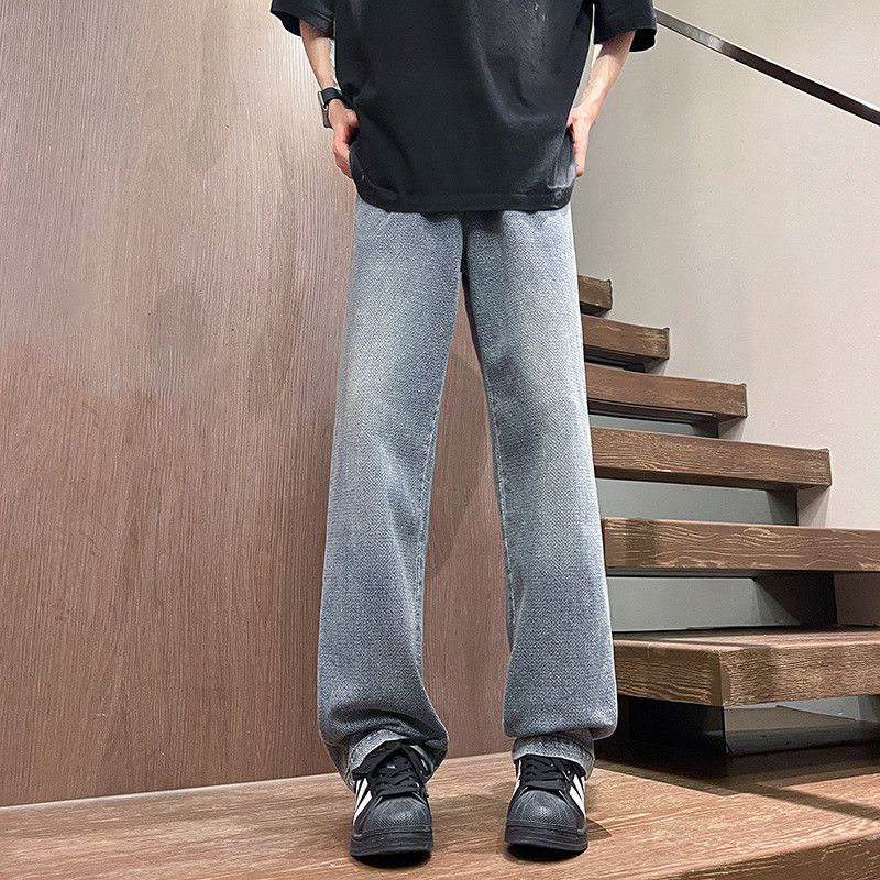 Japanese Brand × Jean Retro loose casual wide leg jeans Size US 30 / EU 46 - 6 Thumbnail