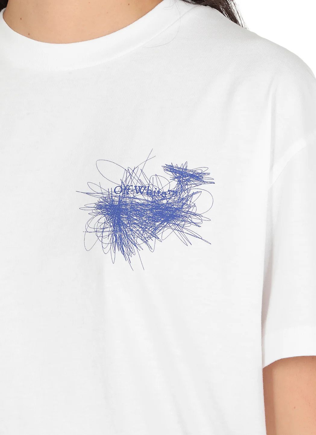 Off-White o1gr1nt0325 Pen Arrows Reg T-Shirt in White Size XXS / US 00 / IT 34 - 4 Thumbnail