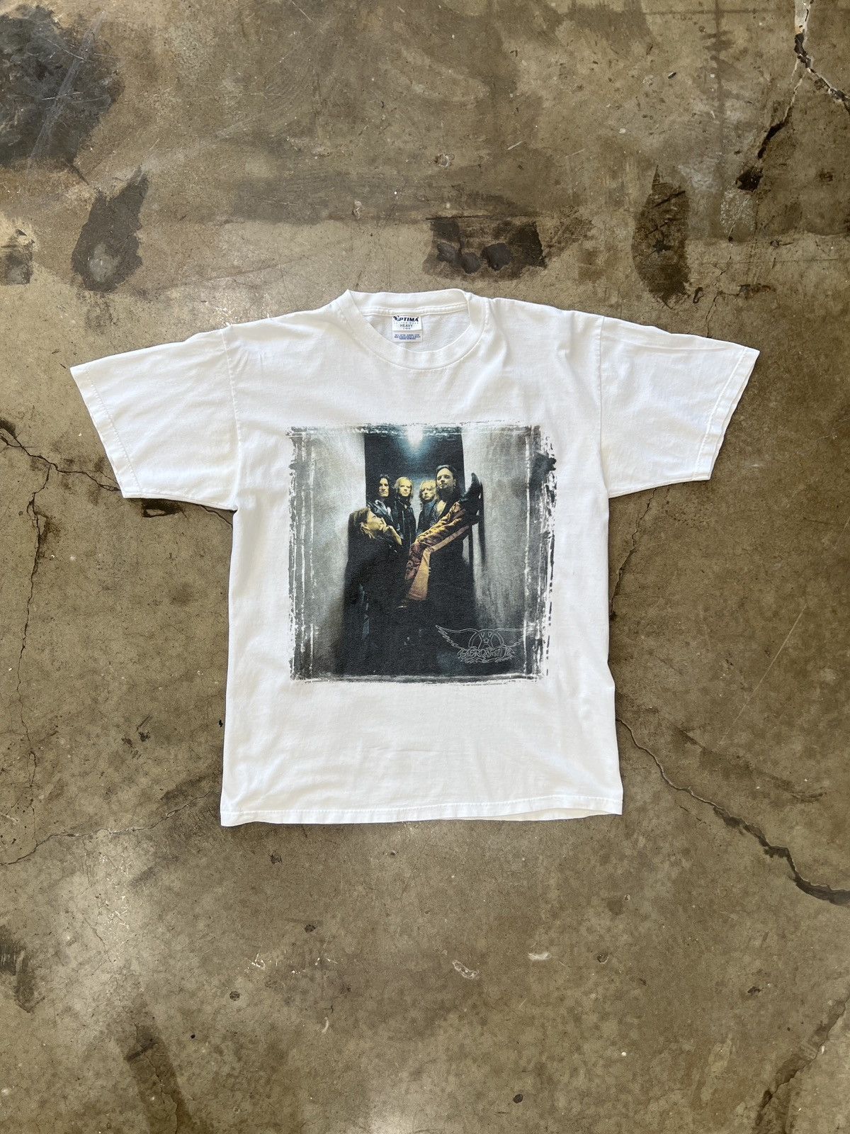 Band Tees Vintage 1997 99 90s Aerosmith Nine Lives Tour Band Tee Large Size US L / EU 52-54 / 3 - 2 Thumbnail