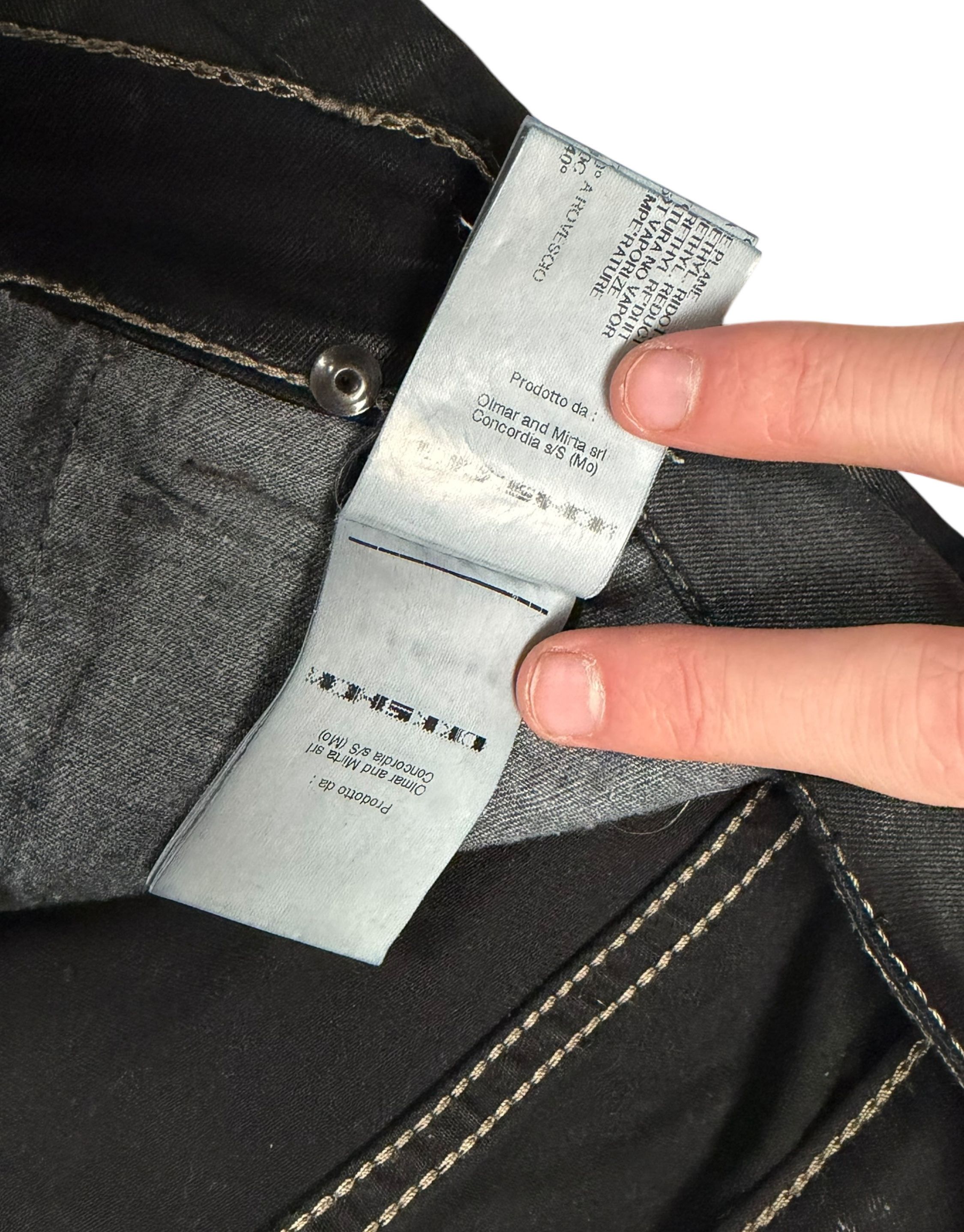 Rick Owens Drkshdw Rick Owens DRKSHDW Torrence Cut Denim Size US 32 / EU 48 - 6 Thumbnail