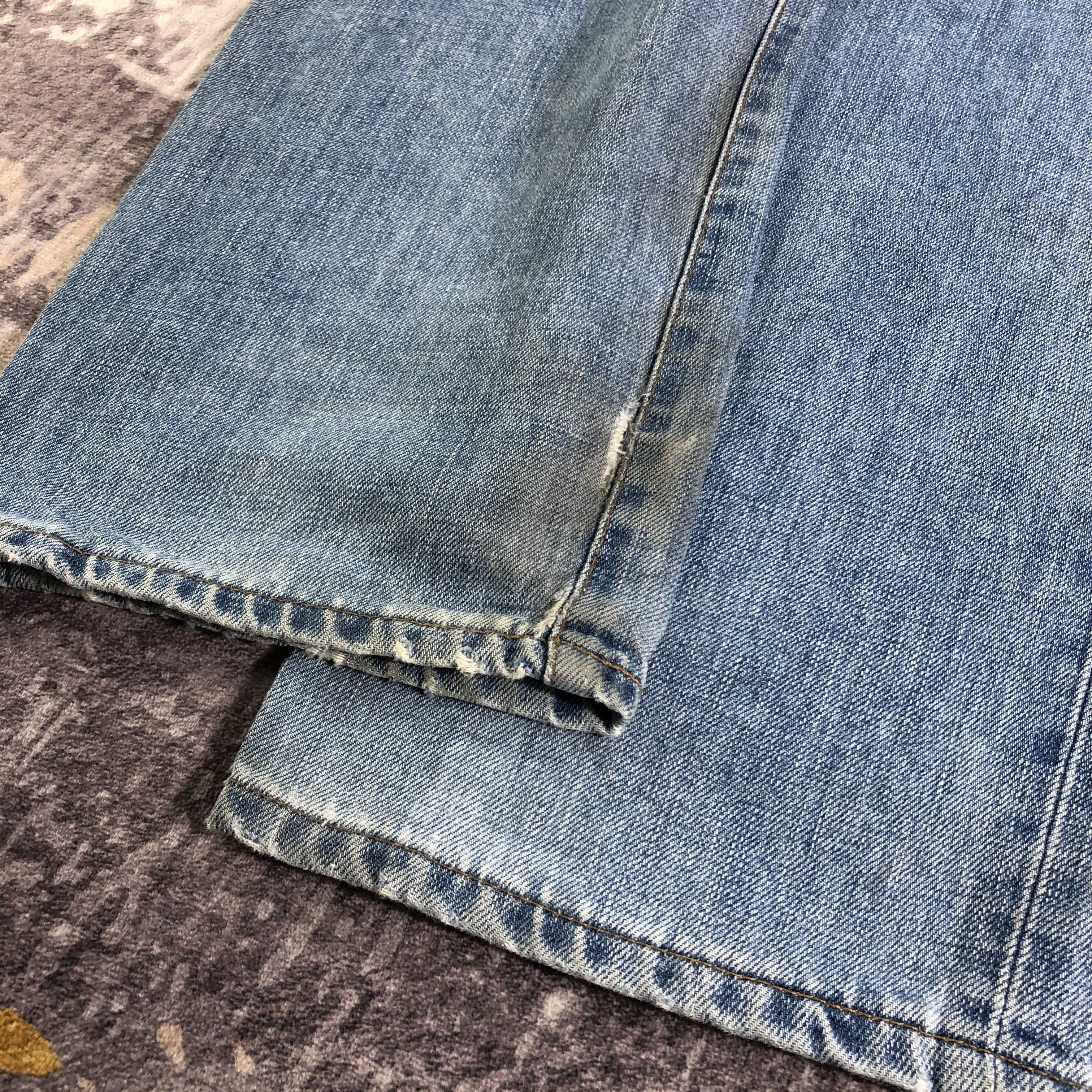 Edwin × Vintage Vintage Blue Wash Edwin 503 Jeans-JM3328 Size 29" - 6 Thumbnail