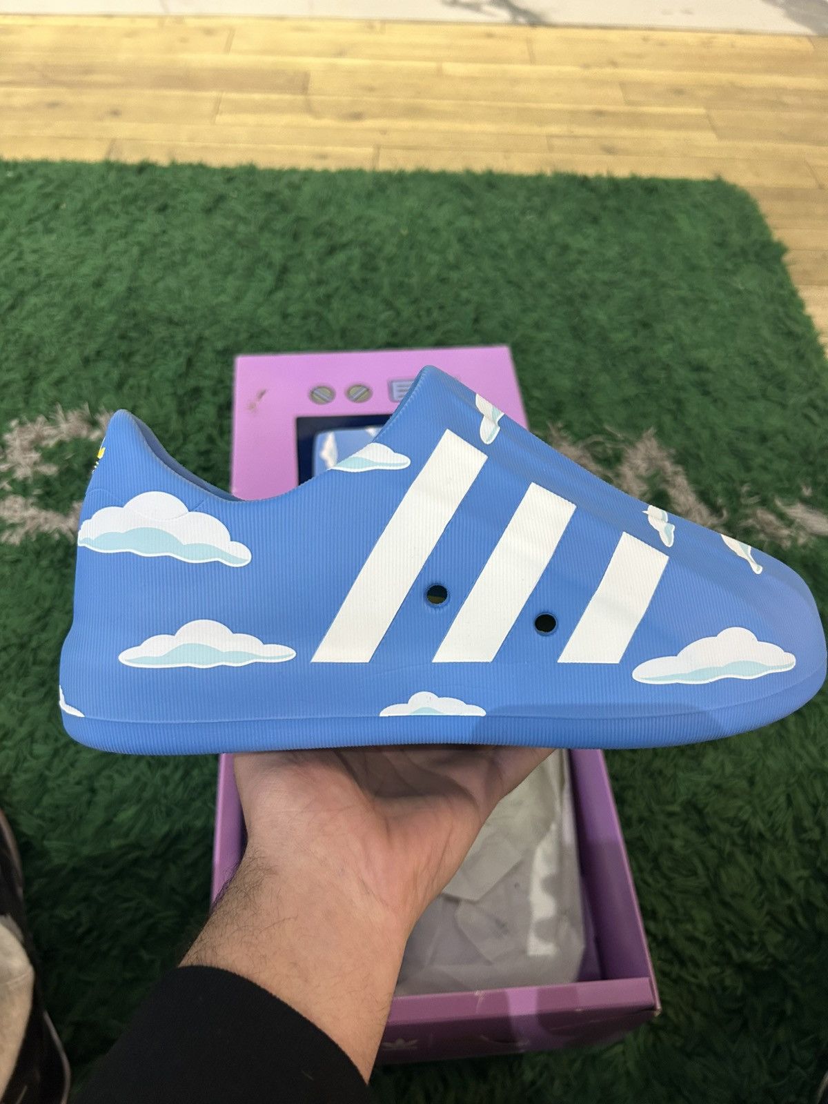 Adidas Adidas AdiFOM Superstar “The Simpsons Clouds” Size US 8.5 / EU 41-42 - 6 Thumbnail
