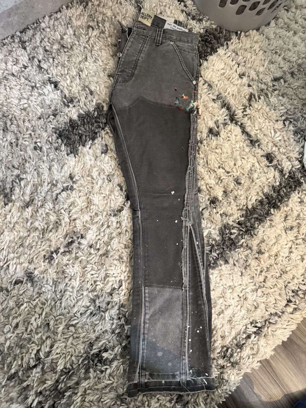 Gallery Dept. Gallery Dept La Flare Carpenter Jeans Size US 27 - 8 Thumbnail