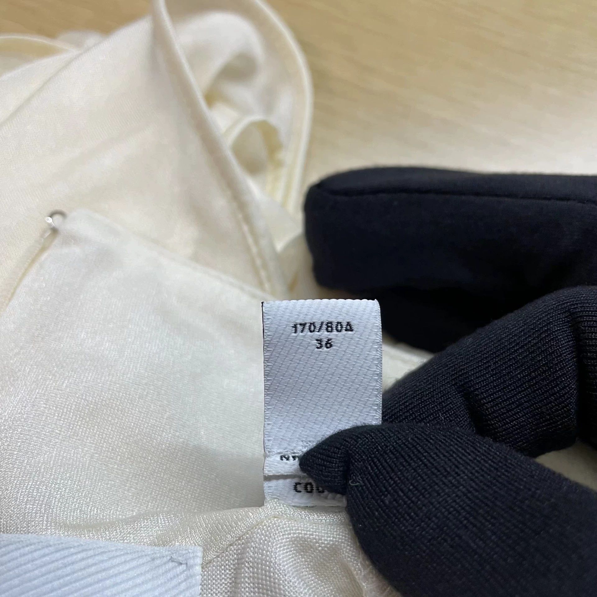 Burberry Burberry Wmns White Star Pleat LS Dress 36 99 New Size XS / US 0-2 / IT 36-38 - 5 Thumbnail