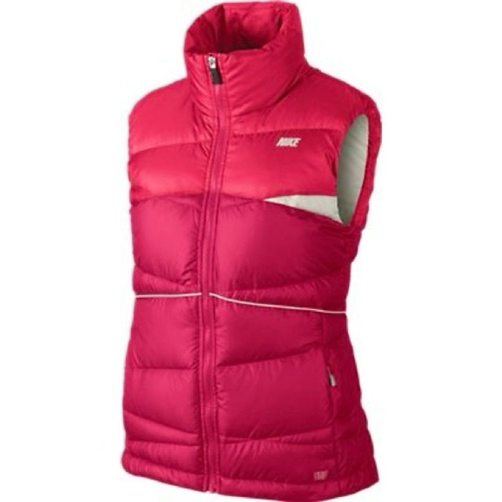 Nike Nike Alliance 550 Down Red Puffer Vest Gillet Size S Size S / US 4 / IT 40 - 1 Thumbnail