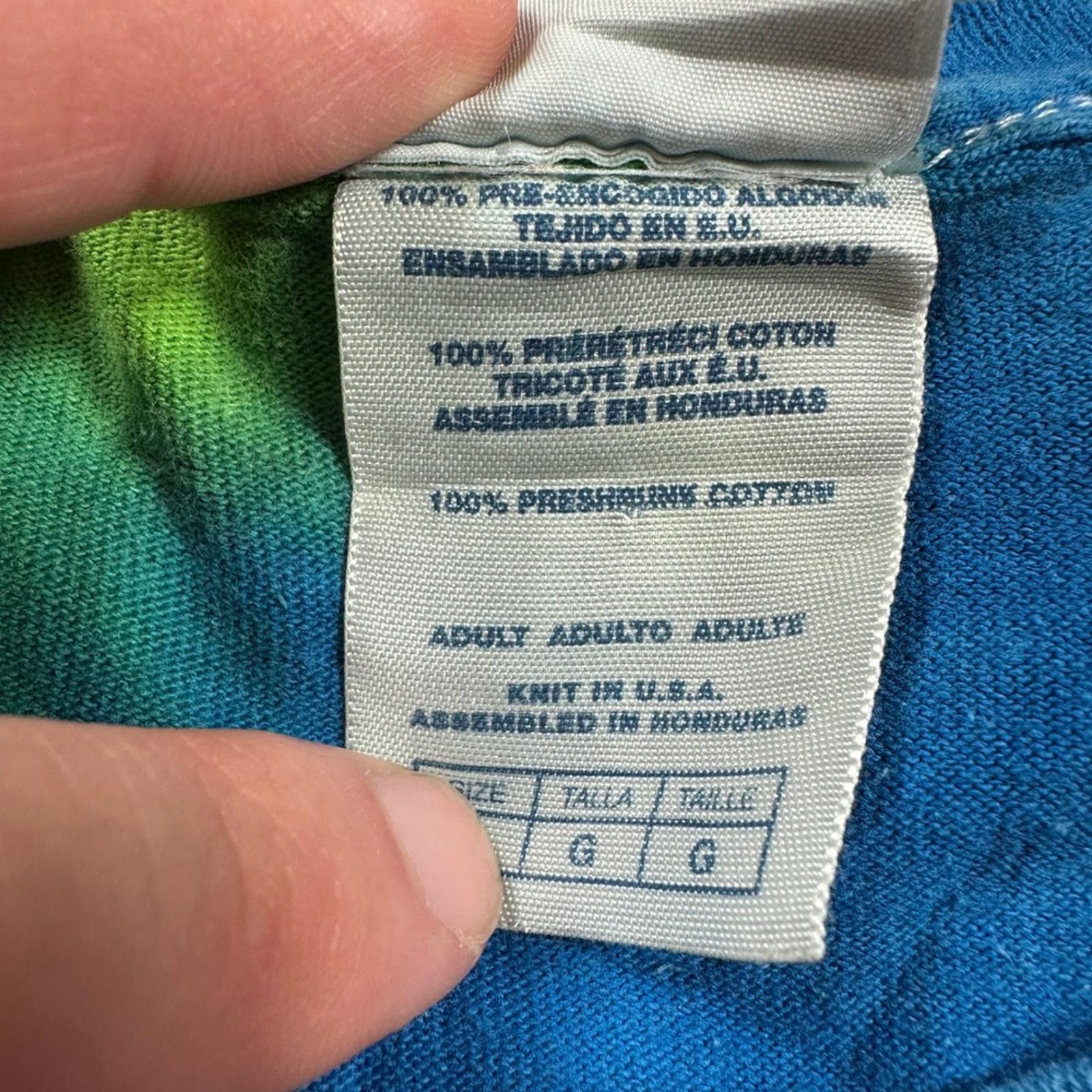 Other Joe's Crab Shack Tie Dye Peace Love & Crabs T Shirt Adult L Size US L / EU 52-54 / 3 - 5 Thumbnail
