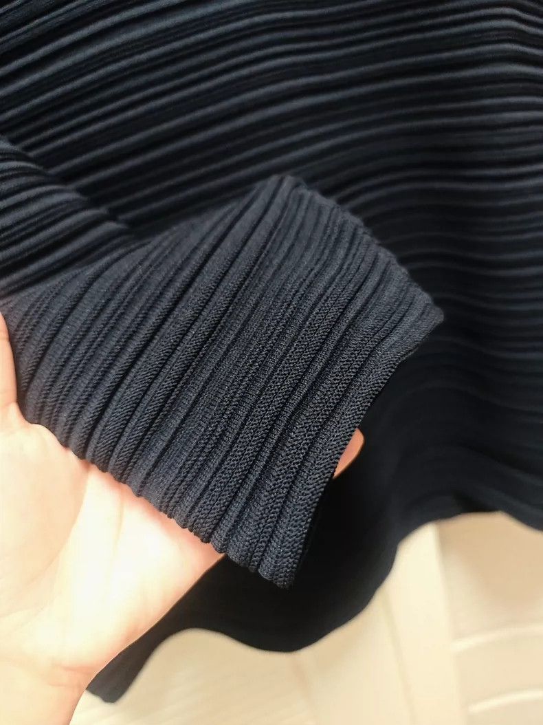 Issey Miyake Issey Miyake Black knitted top Size M / US 6-8 / IT 42-44 - 6 Thumbnail