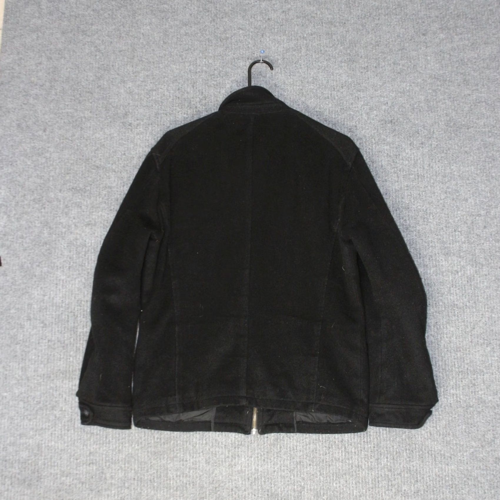 Banana Republic Banana Republic Wool Blend Field Jacket Mens S Black Full Zip Quilted Lining Jacket Size US S / EU 44-46 / 1 - 5 Thumbnail