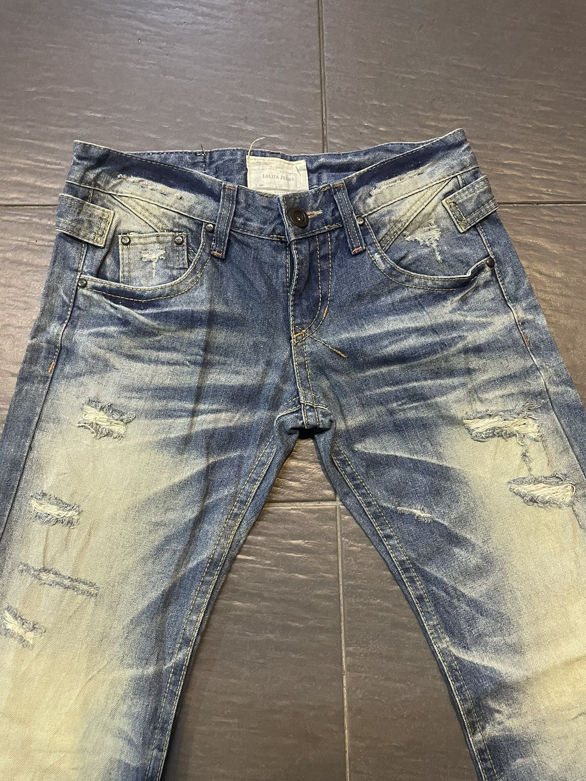 Japanese Brand × Other Lolita Jeans Distressed Size US 32 / EU 48 - 4 Thumbnail