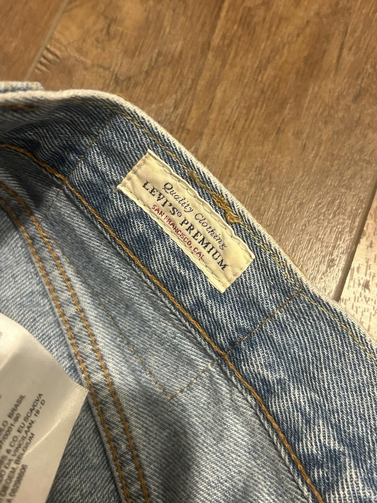 Levi's Levi's 551 Z Authentic Straight Fit Lightwash Jeans W29 Size US 29 - 2 Thumbnail