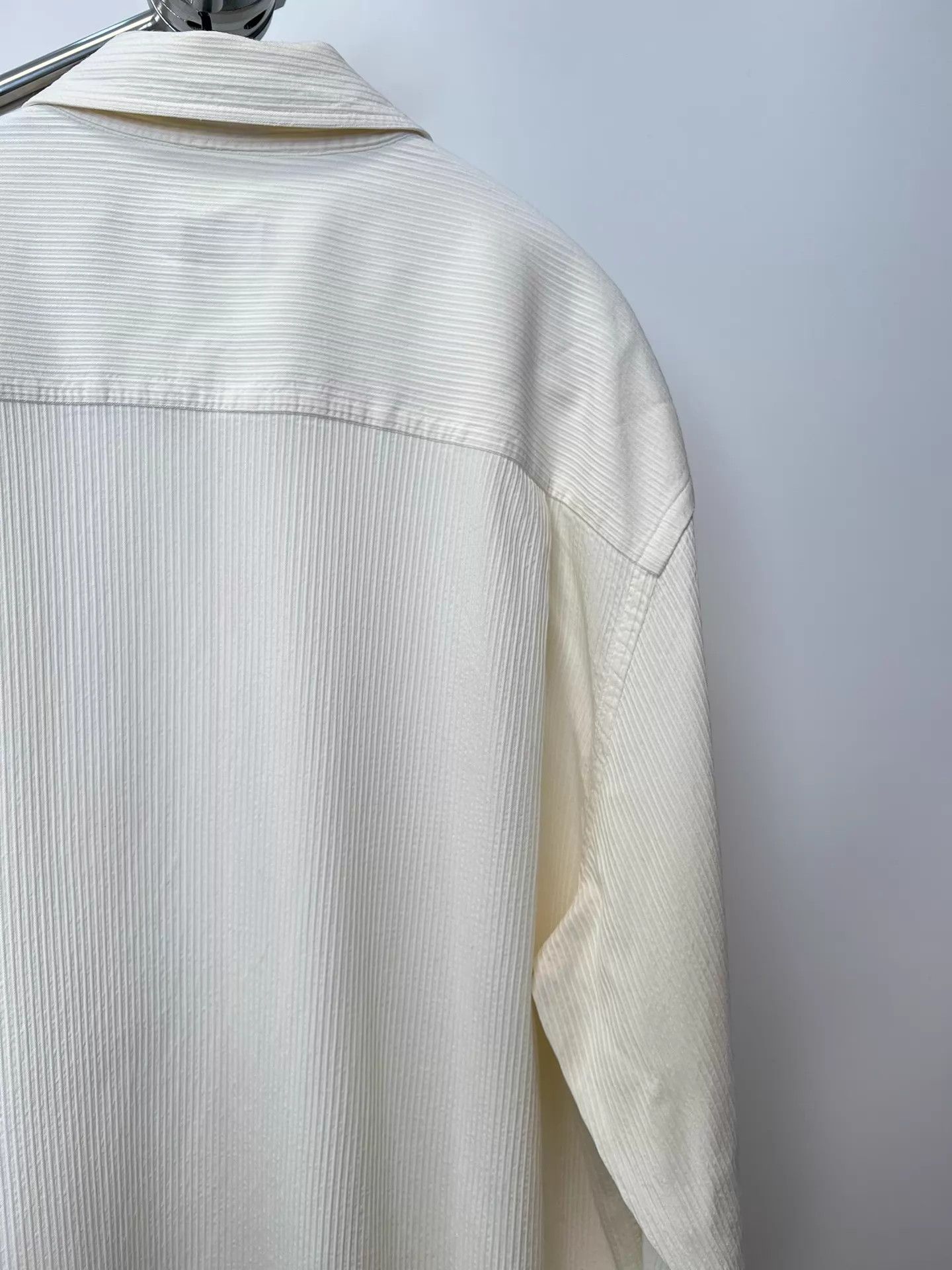 Giorgio Armani Giorgio Armani 00s Oversized Pleated Shirt Size US XXL / EU 58 / 5 - 9 Thumbnail