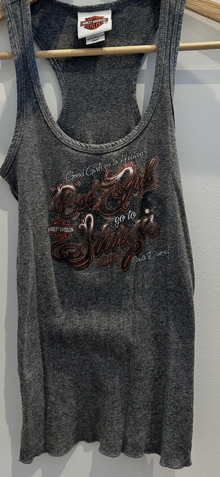 Harley Davidson Vintage Harley-Davidson racerback tank top 🏍️ Size S / US 4 / IT 40 - 1 Thumbnail