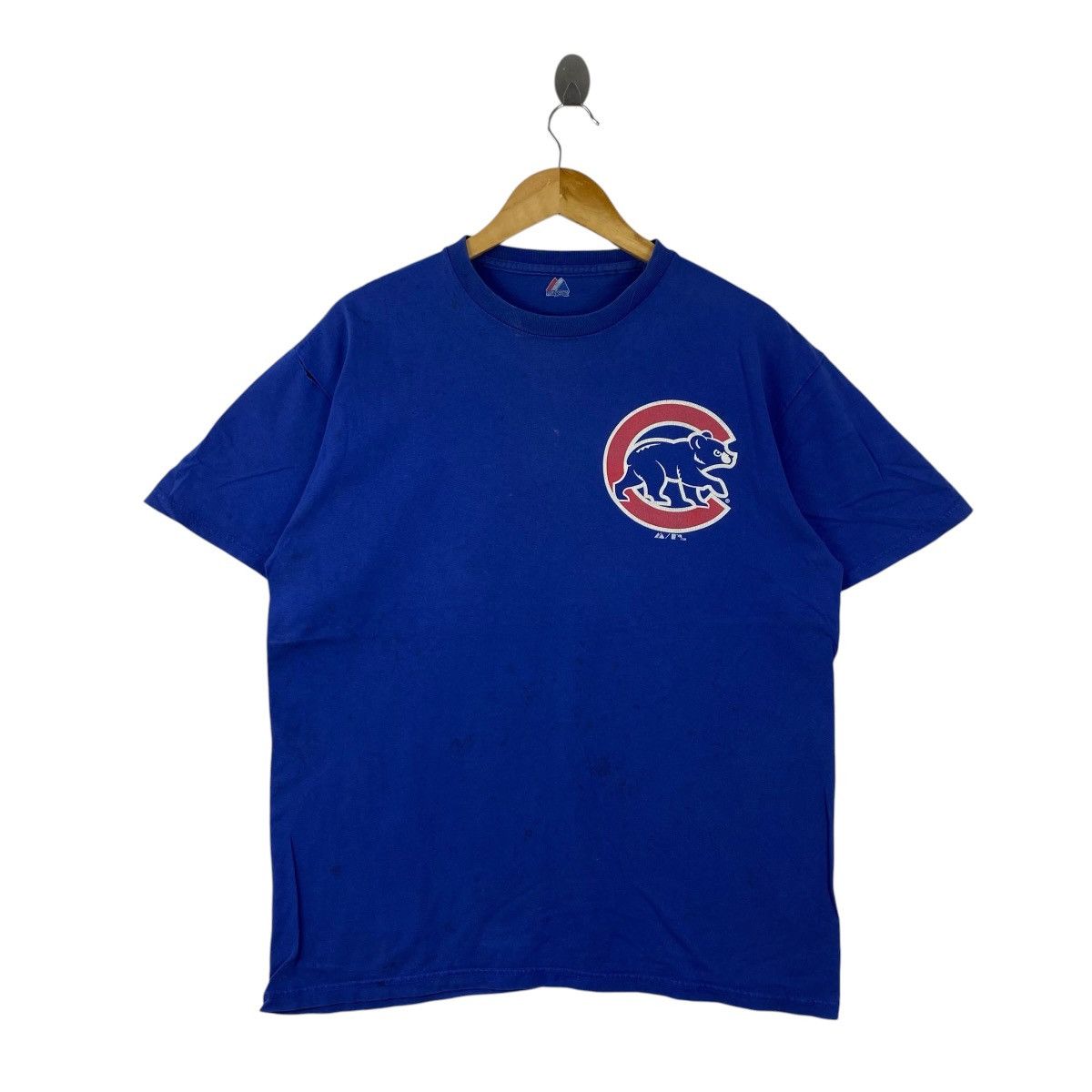 MLB Vintage Majestic Chicago Cubs Paul Byrd 24 Blue Tee Size L Size US L / EU 52-54 / 3 - 2 Thumbnail
