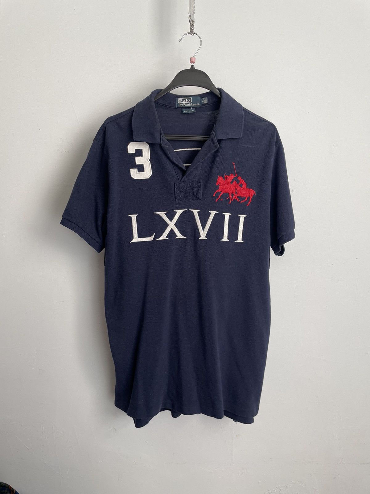 Polo Ralph Lauren Vintage Polo Ralph Lauren Polo T-Shirt Chief Keef LXVII Y2k Size US L / EU 52-54 / 3 - 1 Thumbnail