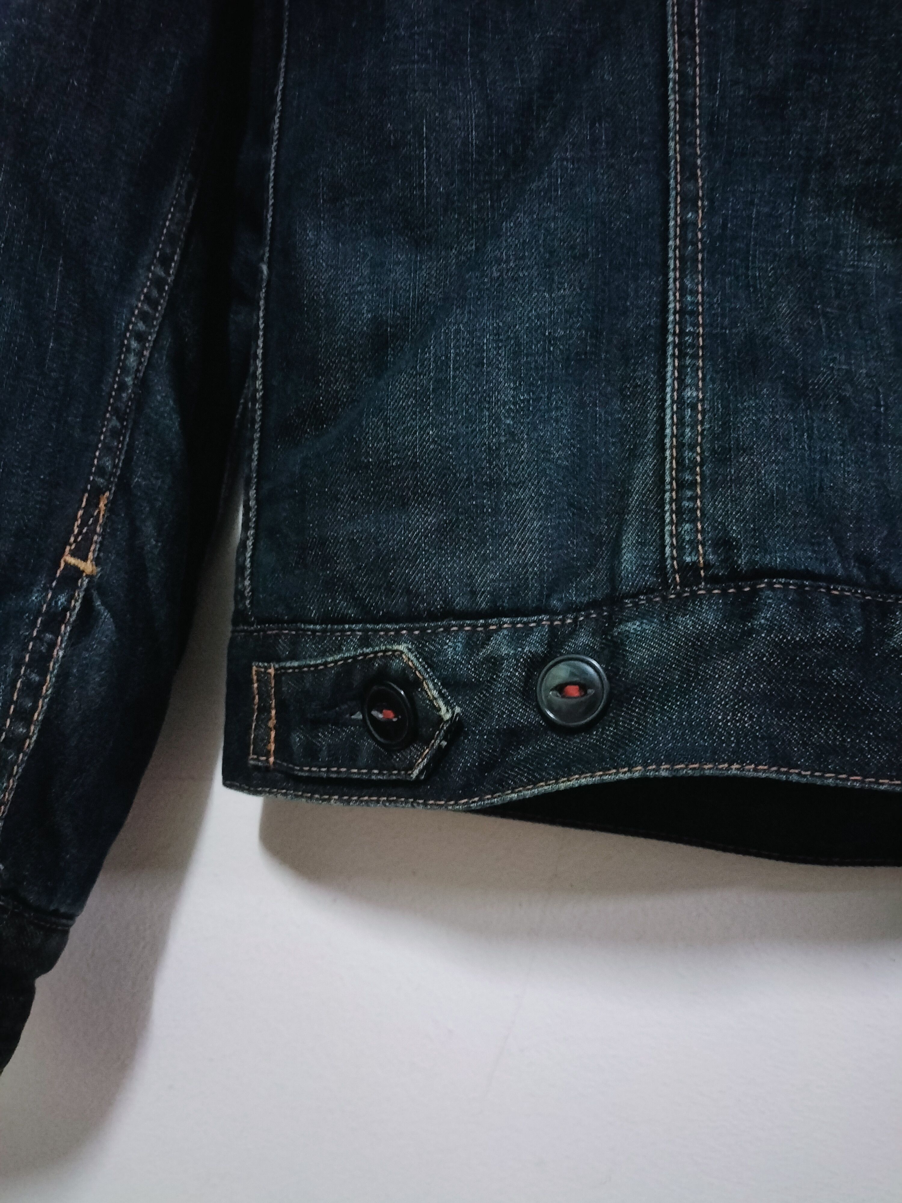 Edwin Vintage Edwin Sherpa Autumn Denim Jacket Cowboy Size US L / EU 52-54 / 3 - 14 Thumbnail