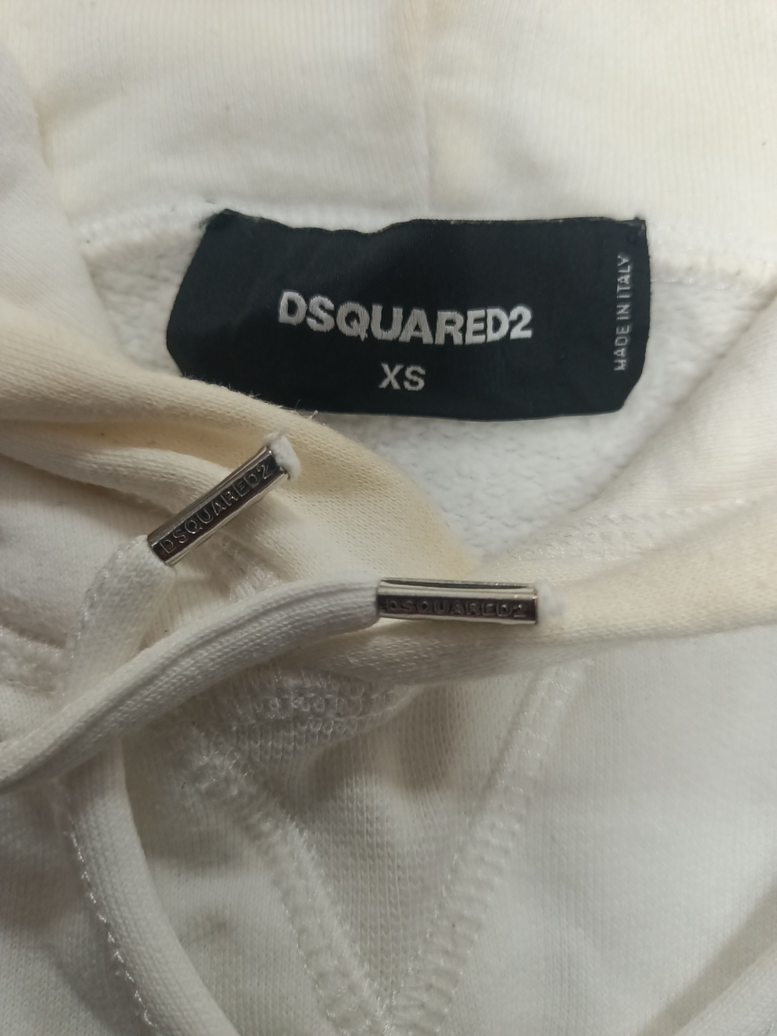 Dsquared2 DSQUARED2 SPELLOUT PULLOVER HODDIE Size US XS / EU 42 / 0 - 10 Thumbnail