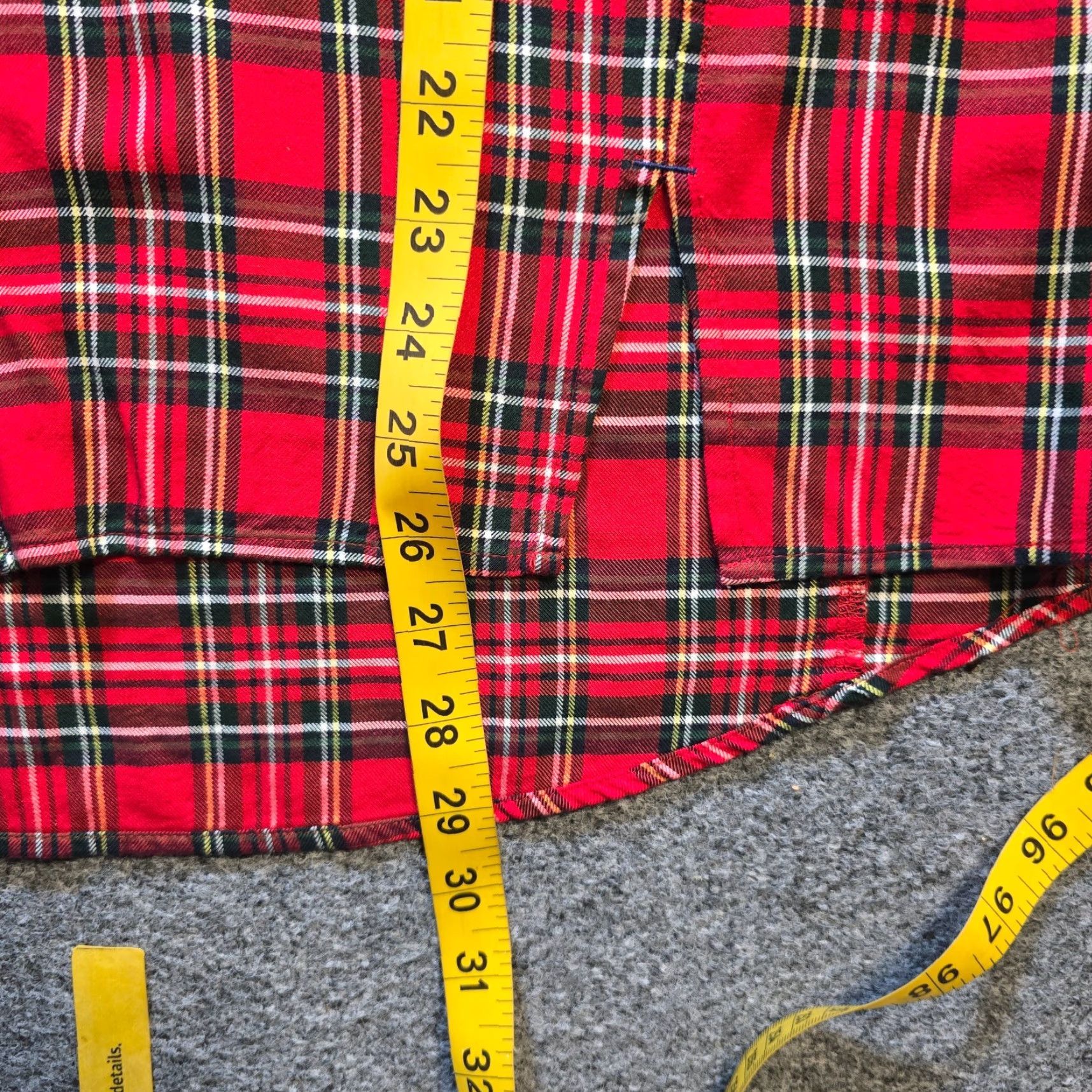 Vineyard Vines Vineyard Vines Shirt Womens Size 10 Red Plaid Tartain Flannel Button Up Capsule Regular Long Sleeve Collared Button-Up Casual Vintage No Size L / US 10 / IT 46 - 6 Thumbnail