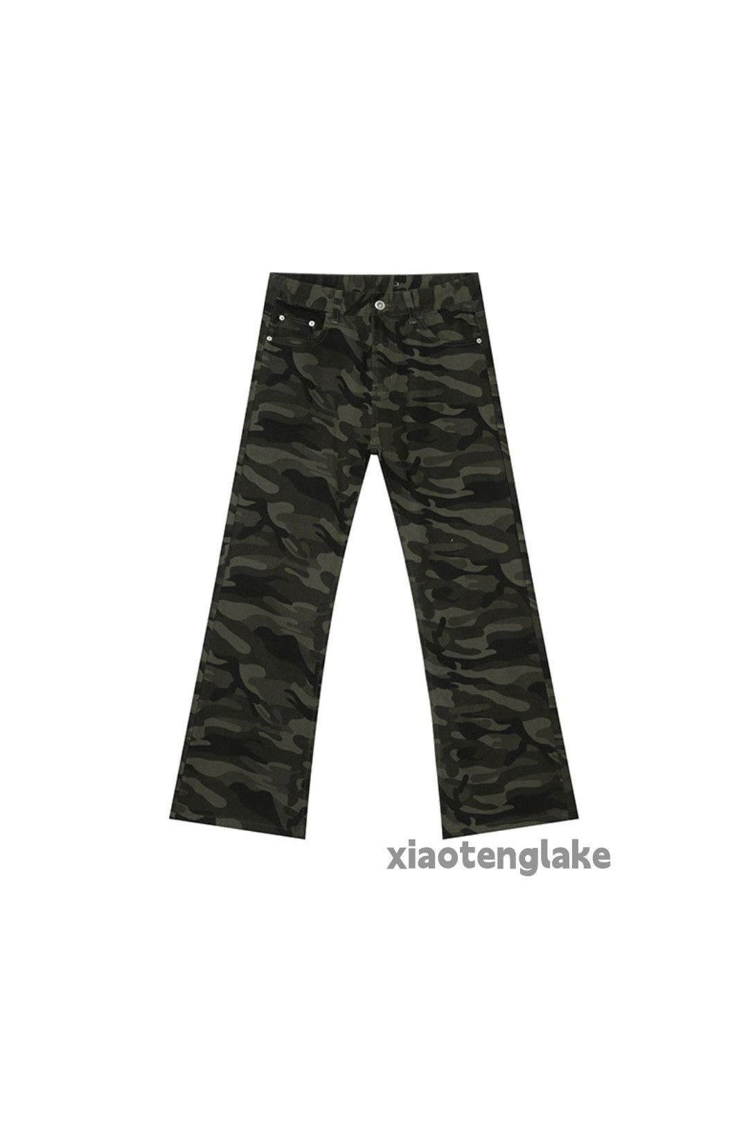 Japanese Brand xz vintage full pattern camo hiphop yuppie jeans Size US 30 / EU 46 - 7 Thumbnail