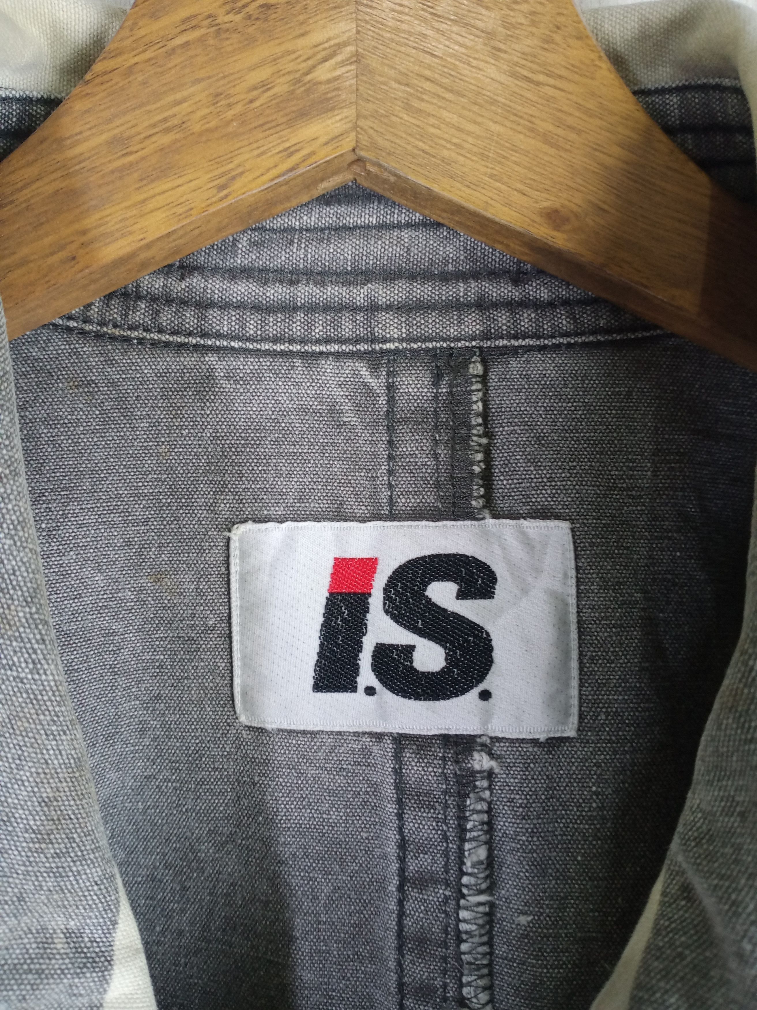 Issey Miyake ONLY ONE Vintage Issey Miyake Striped Denim Bomber Jacket Size US XL / EU 56 / 4 - 15 Thumbnail