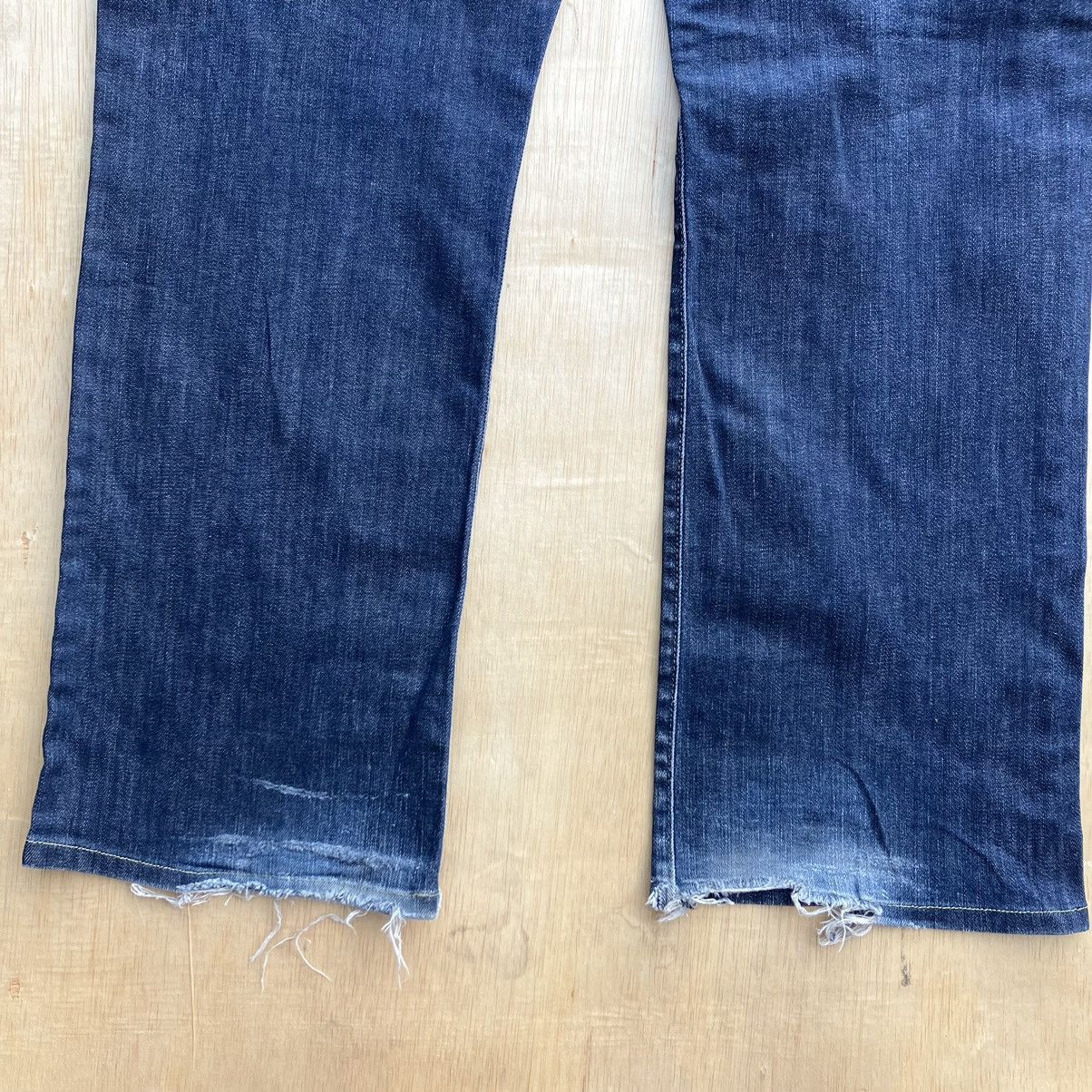 Giorgio Armani GIORGIO ARMANI BIG WHITE PLATINUM DENIM LOOSE FIT FADED Size US 38 / EU 54 - 9 Thumbnail