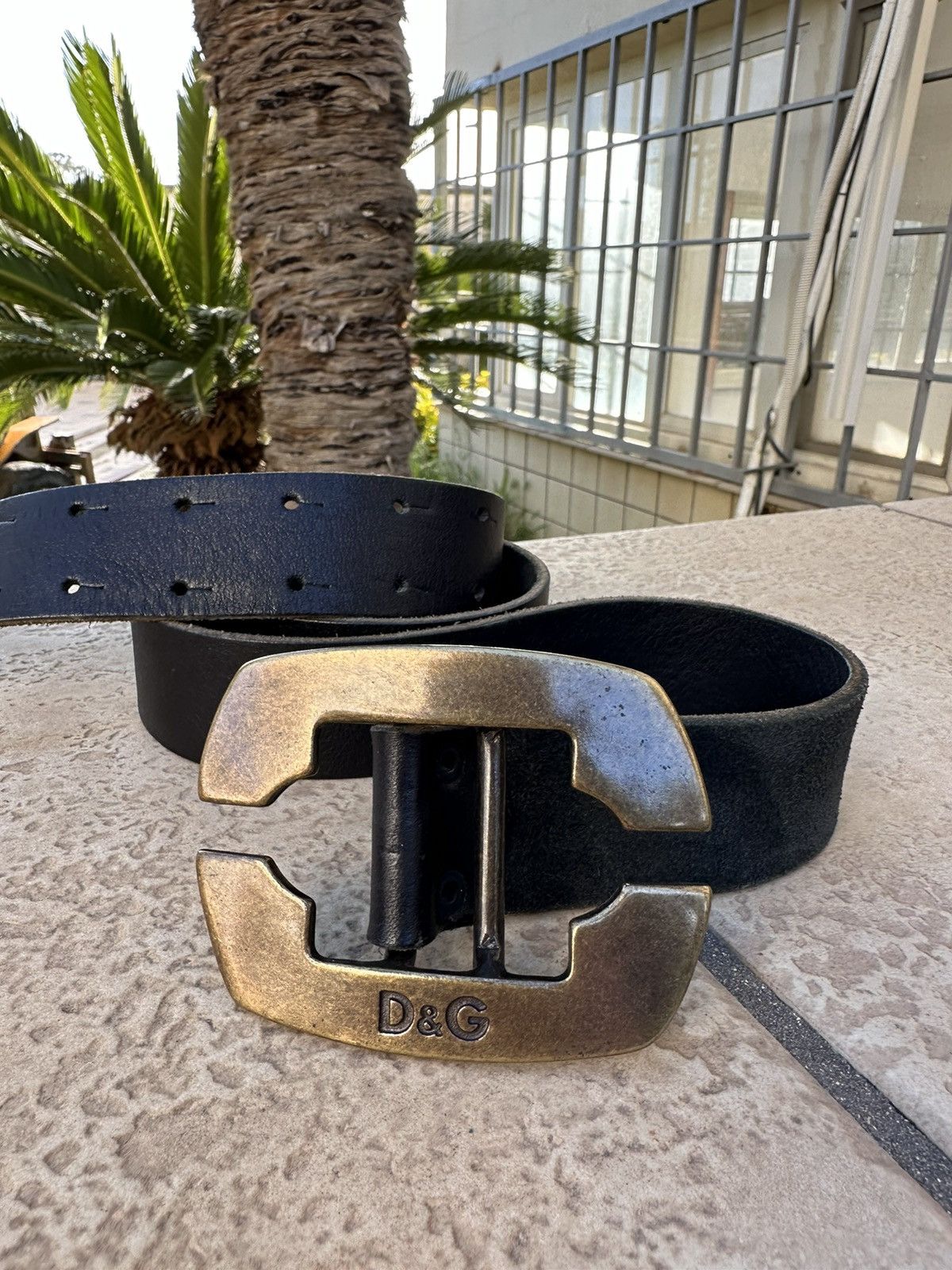 Dolce & Gabbana Dolce&Gabbana Leather Belt Black Size ONE SIZE - 3 Thumbnail