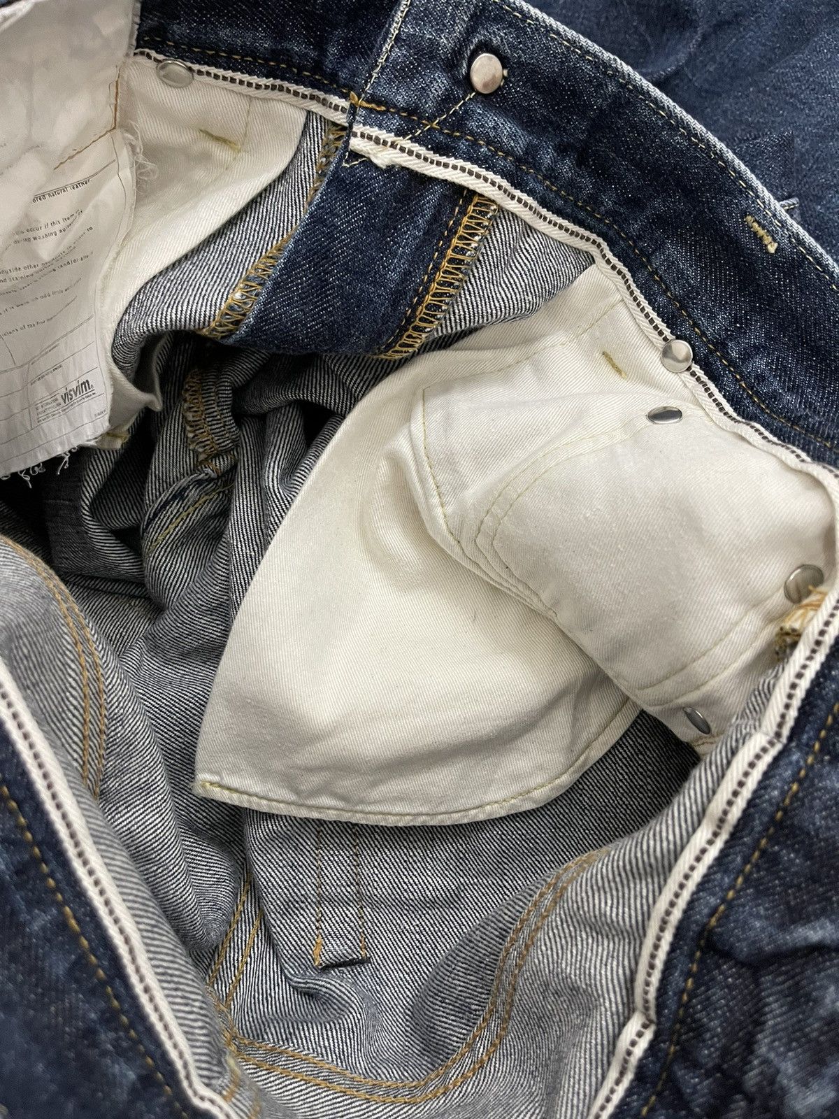 Visvim Visvim Fluxus Selvedge Jeans Size US 32 / EU 48 - 8 Thumbnail