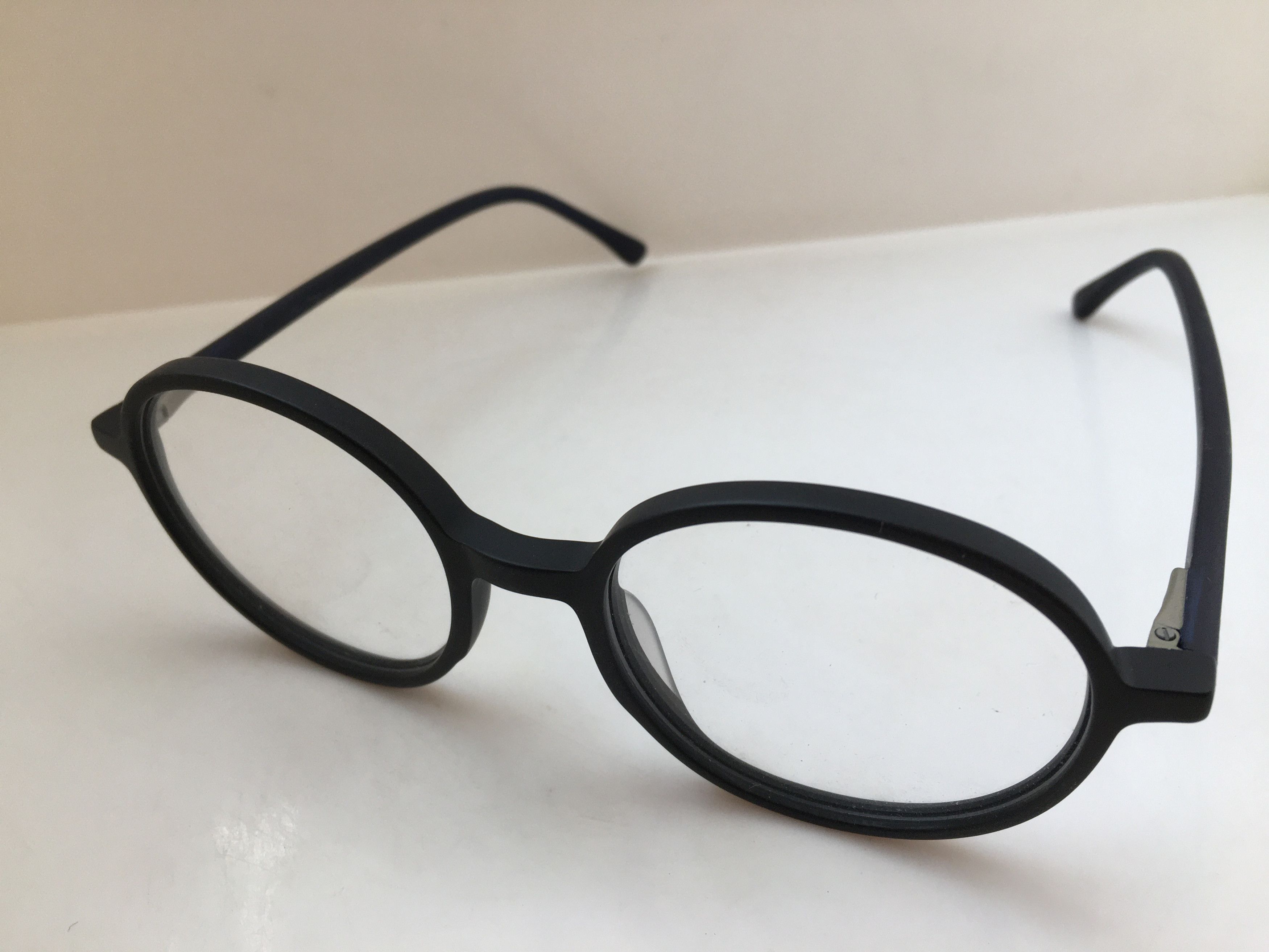Other Matte Black Round Eyeglasses Frame GATSBY ARISTOCRAT Size ONE SIZE - 3 Thumbnail