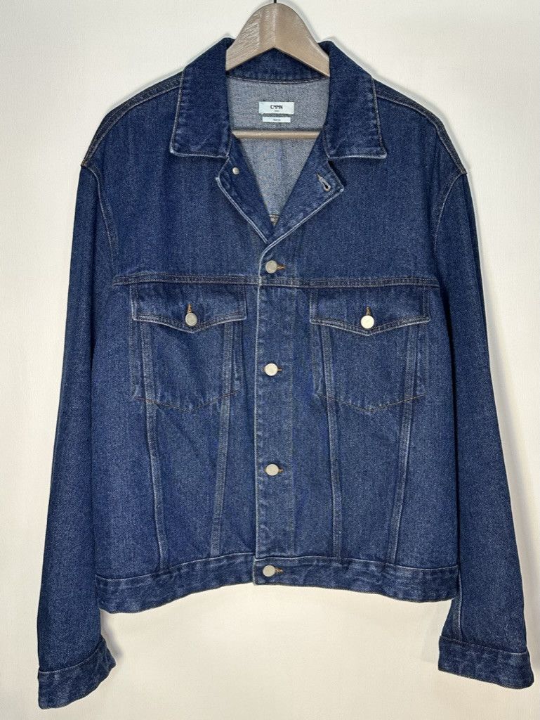 image of Cmmn Swdn Boris Denim Jacket in Indigo, Men's (Size Medium)