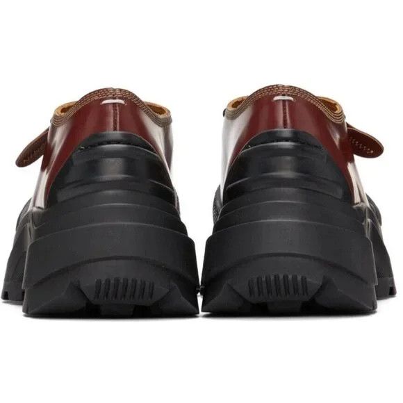 Maison Margiela MM6 Maison Margiela Chunky Oxfords 35 US 5 Women's Burgundy Size US 5 / IT 35 - 13 Thumbnail