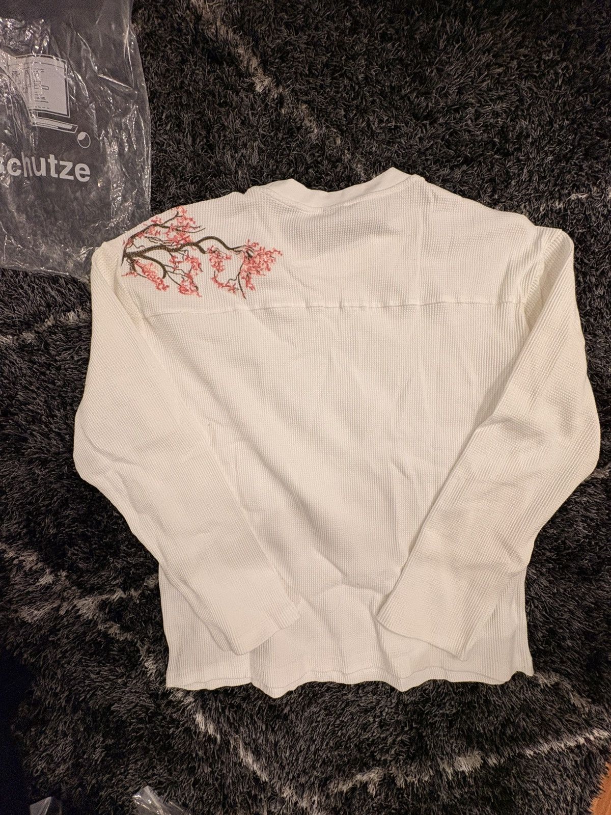 SOLD OUT Derchutze Blosssom waffle longsleeve