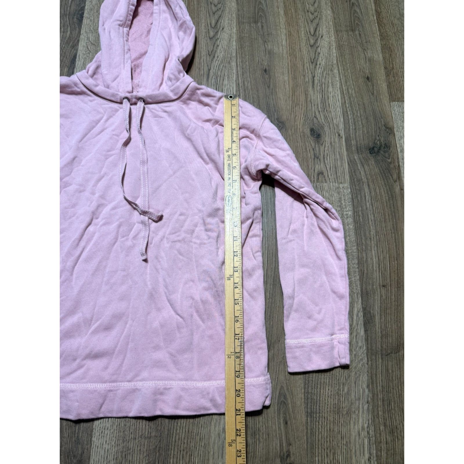 J. Jill J. Jill Sweatshirt Men's Medium Pink Pullover Crew Neck, Drawstring, Fleece Cotton, Regular Fit, Solid, Pullover, Size M, Pink, Men, Sweatshirt Size US M / EU 48-50 / 2 - 7 Thumbnail